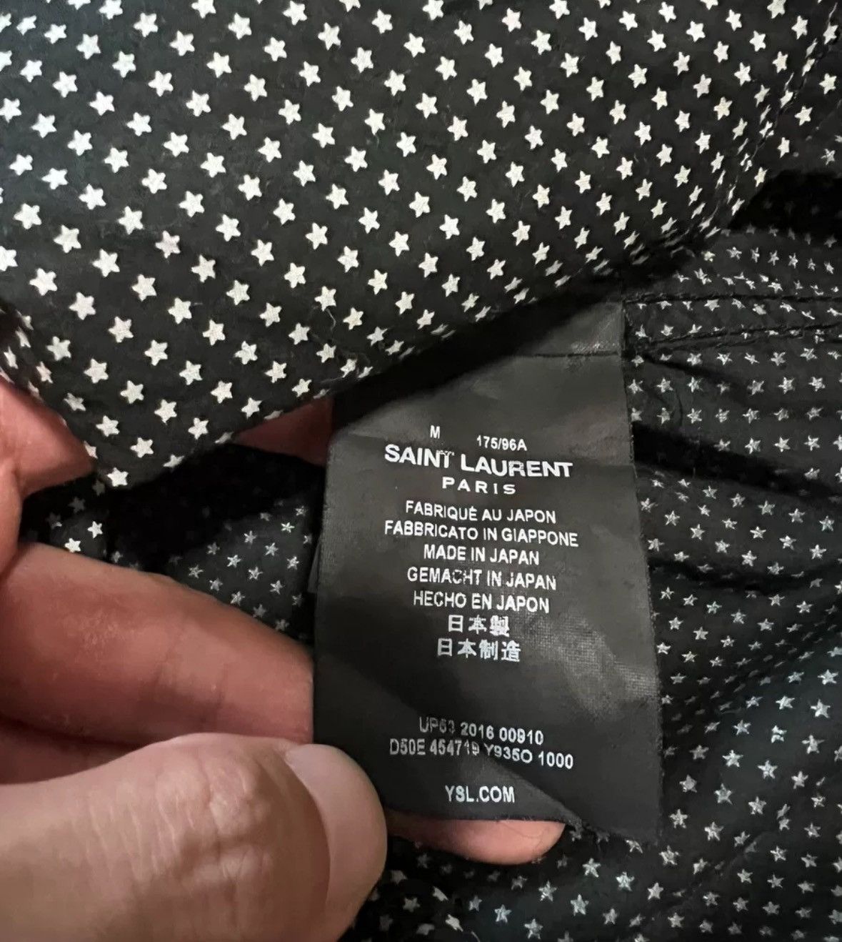 Saint Laurent Paris × Yves Saint Laurent Saint Laurent 16 Star Western Shirt2412-Nextarrow Size US M / EU 48-50 / 2 - 5 Thumbnail
