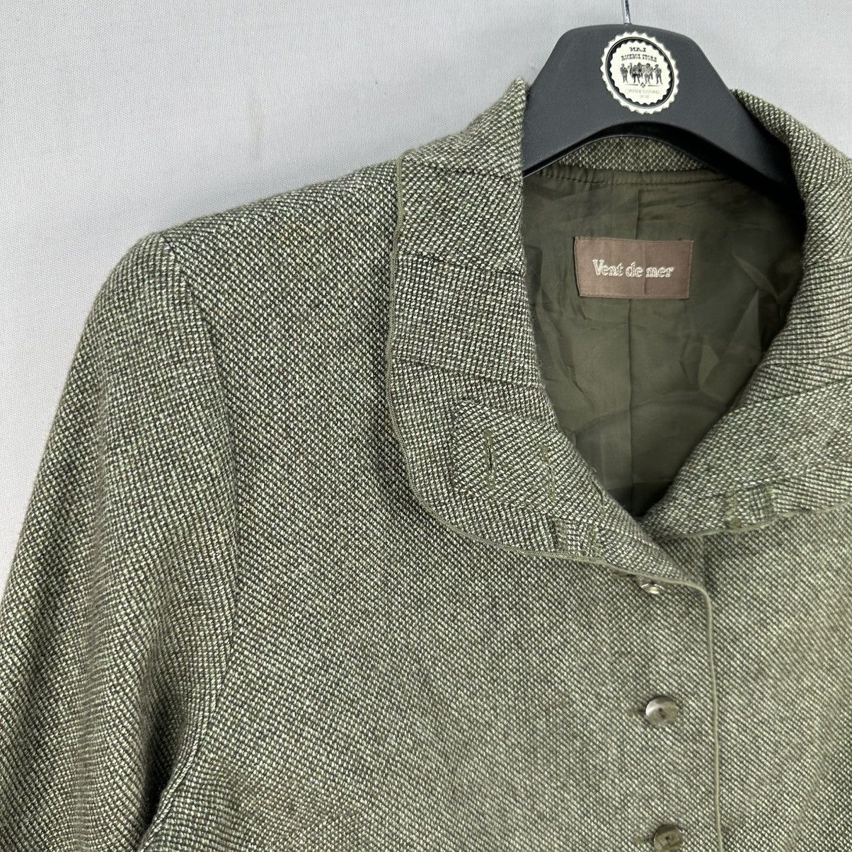Japanese Brand Vintage Vent de mer Wool Ladies Jacket Size S / US 4 / IT 40 - 2 Thumbnail