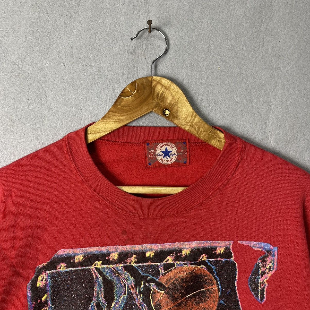Converse Vintage 1993 Converse “1948” Graphic Crewneck Sweatshirt Size US M / EU 48-50 / 2 - 2 Thumbnail
