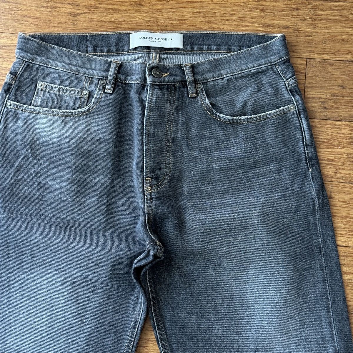 Golden Goose Golden Goose Skate Denim Cropped Jeans, Size 32 Size US 32 / EU 48 - 4 Thumbnail