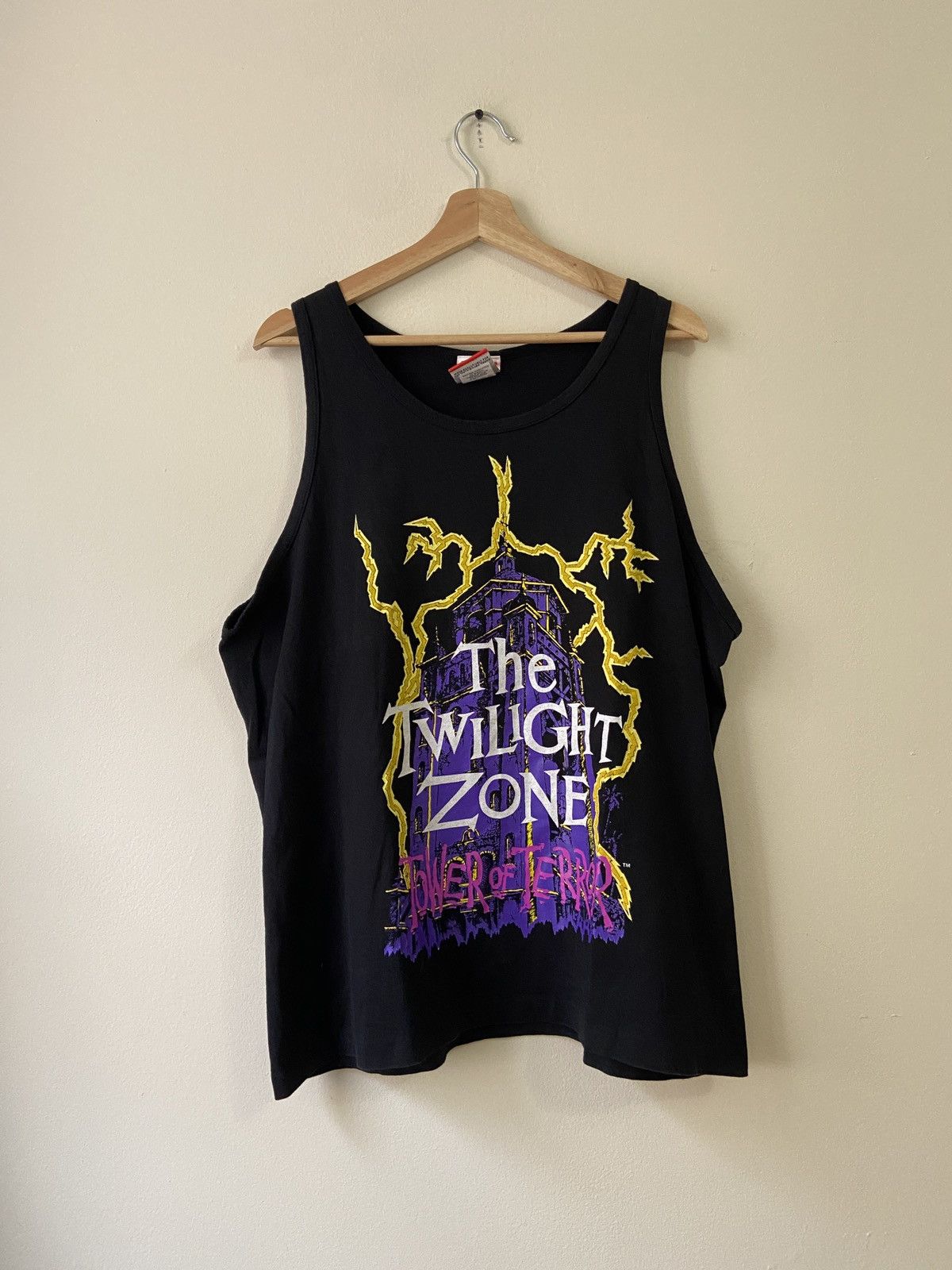 Vintage Disney The Twilight Zone Tower of Terror tank top
