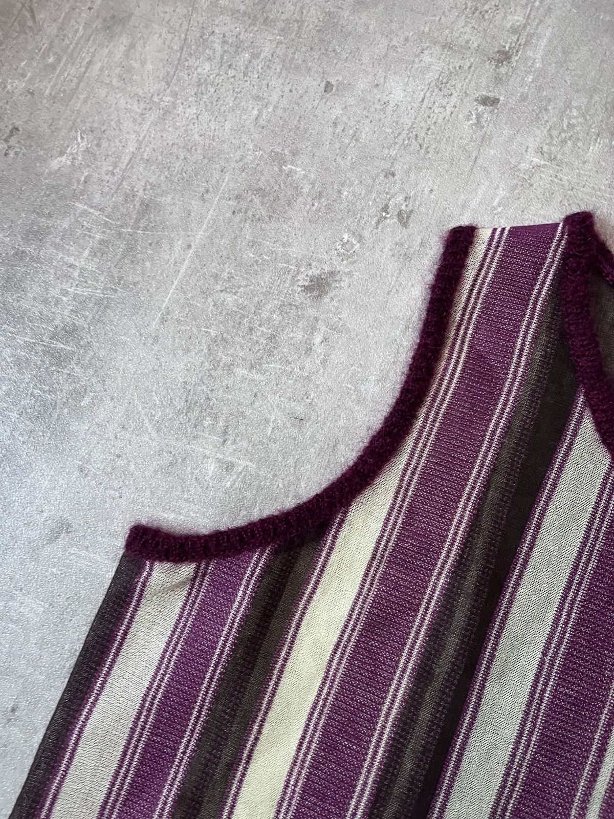 Acne Studios Acne Studios striped tank top cotton wool mohair Size US M / EU 48-50 / 2 - 2 Thumbnail