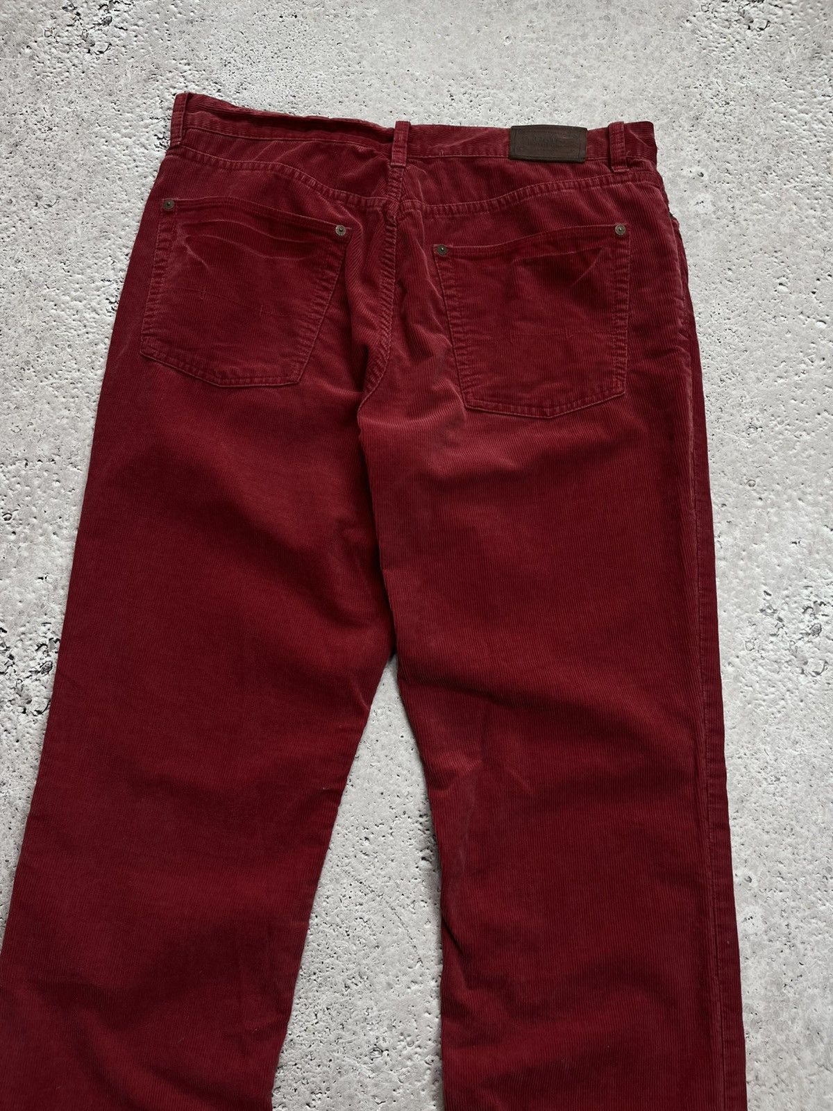 Polo Ralph Lauren Vintage Polo Ralph Lauren Red Corduroy Pants 34x34 Size US 34 / EU 50 - 2 Thumbnail