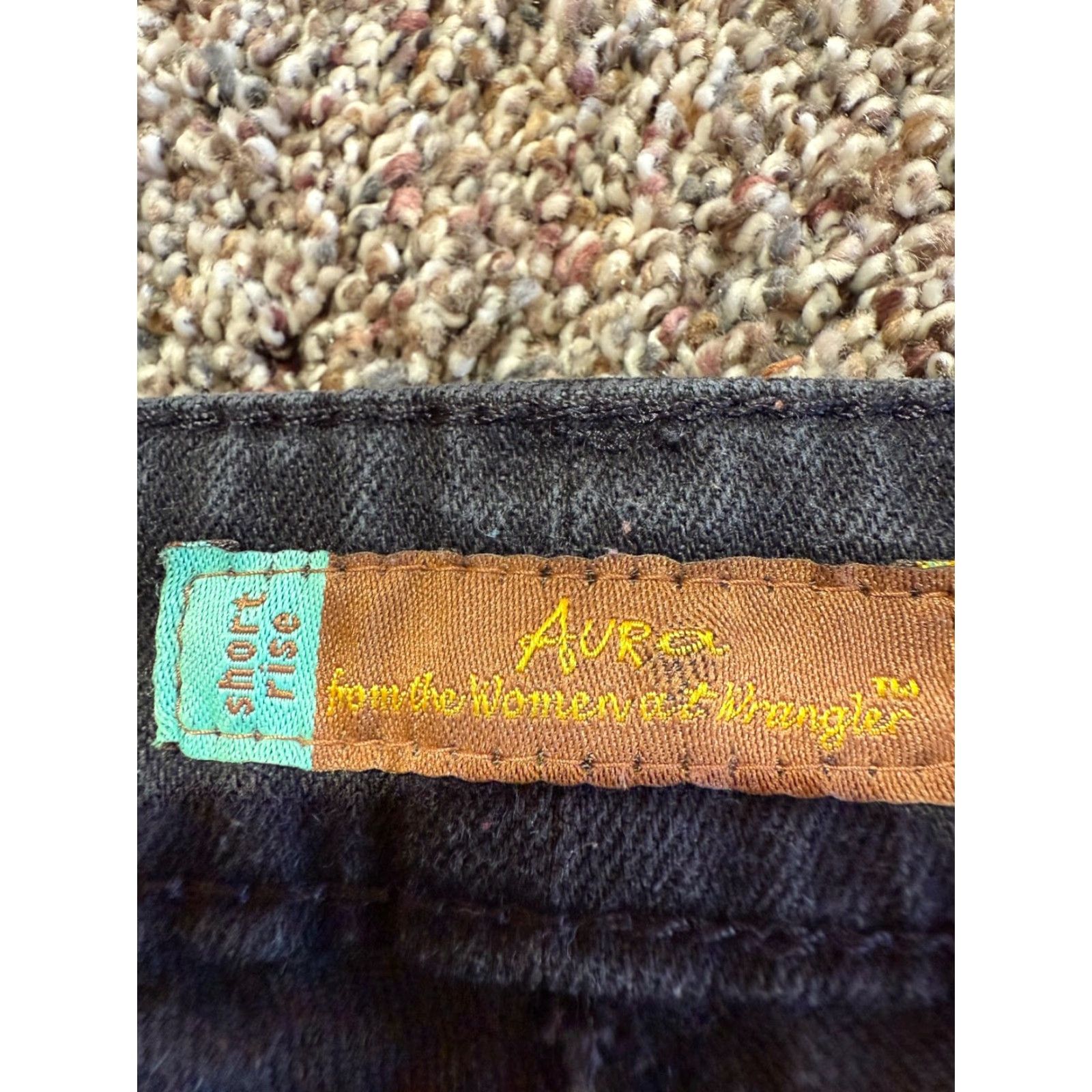 Wrangler Wrangler Aura Jeans Women 14P Black Denim Bootcut Flex Petite 14P Wrangler Aura Bootcut Jeans Women 14P Black Denim Western Petite Size 36" / US 14 / IT 50 - 3 Thumbnail