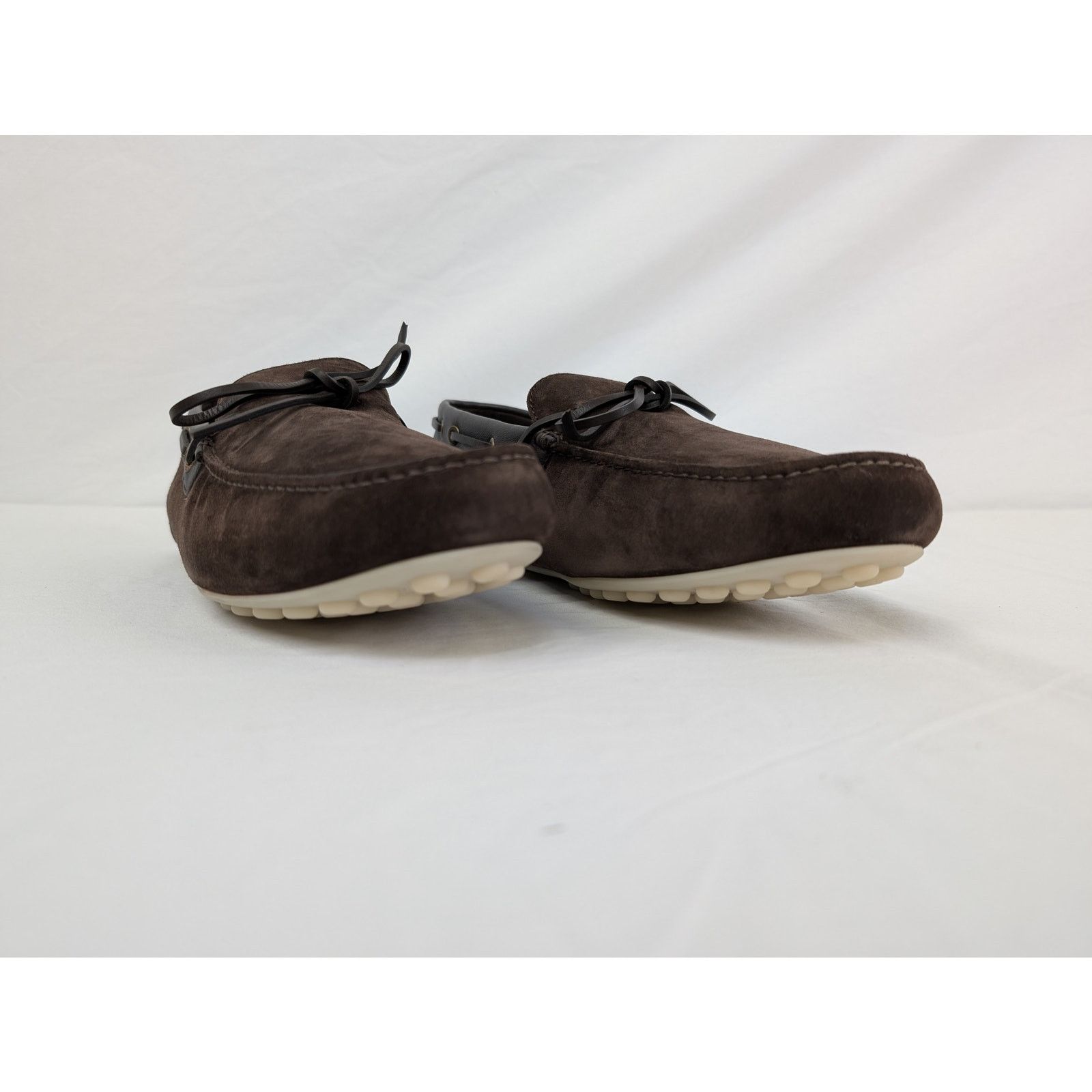 Loro Piana o1rshd1 Dot Sole Walk Suede Loafers Shoe in Chocolate Size US 11.5 / EU 44-45 - 6 Thumbnail