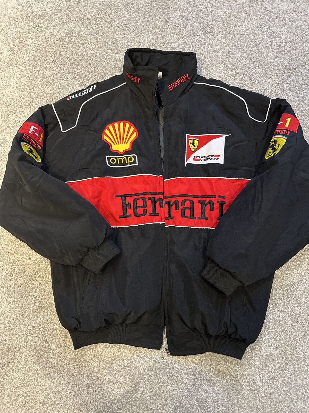 Vintage FERRARI RACING JACKET F1 Size US L / EU 52-54 / 3 - 1 Thumbnail