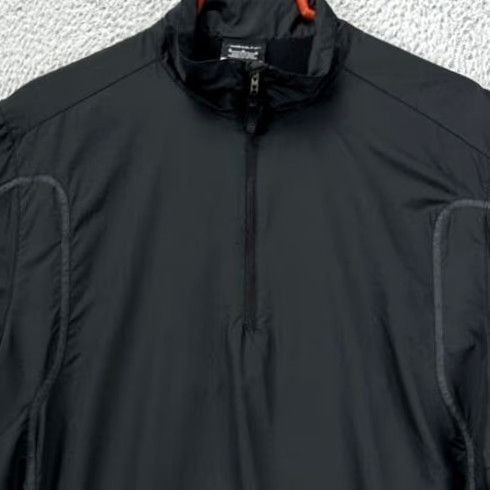 Nike Nike Golf Dri-Fit Windbreaker Jacket Mens Medium Black Lightweight Pullover Short Length 1/4 Zip Varsity Logo Outdoor Sports Shirt Size US M / EU 48-50 / 2 - 2 Thumbnail