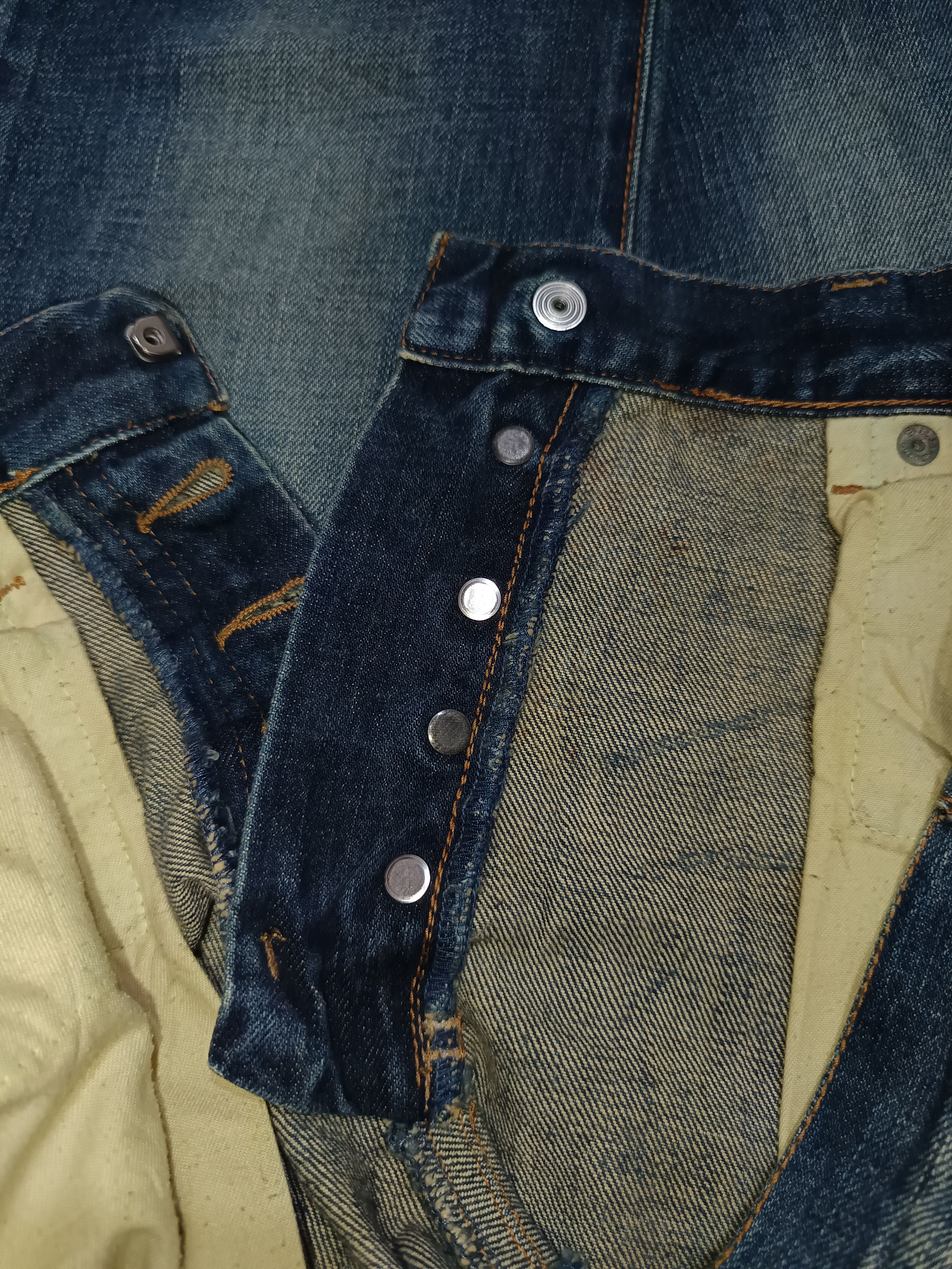 Dior Dior Homme SS07 Spiderweb Denim Hedi Slimane Size US 30 / EU 46 - 6 Thumbnail