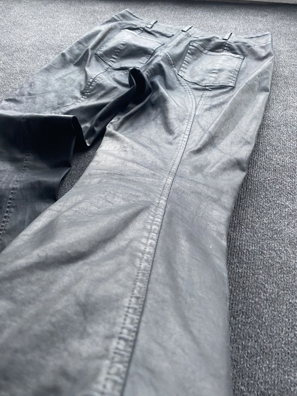 Annette Gortz 🔥GOTHIC Punk Annette Gortz Waxed Dress chino pants /rundholz Size 33" - 25 Thumbnail