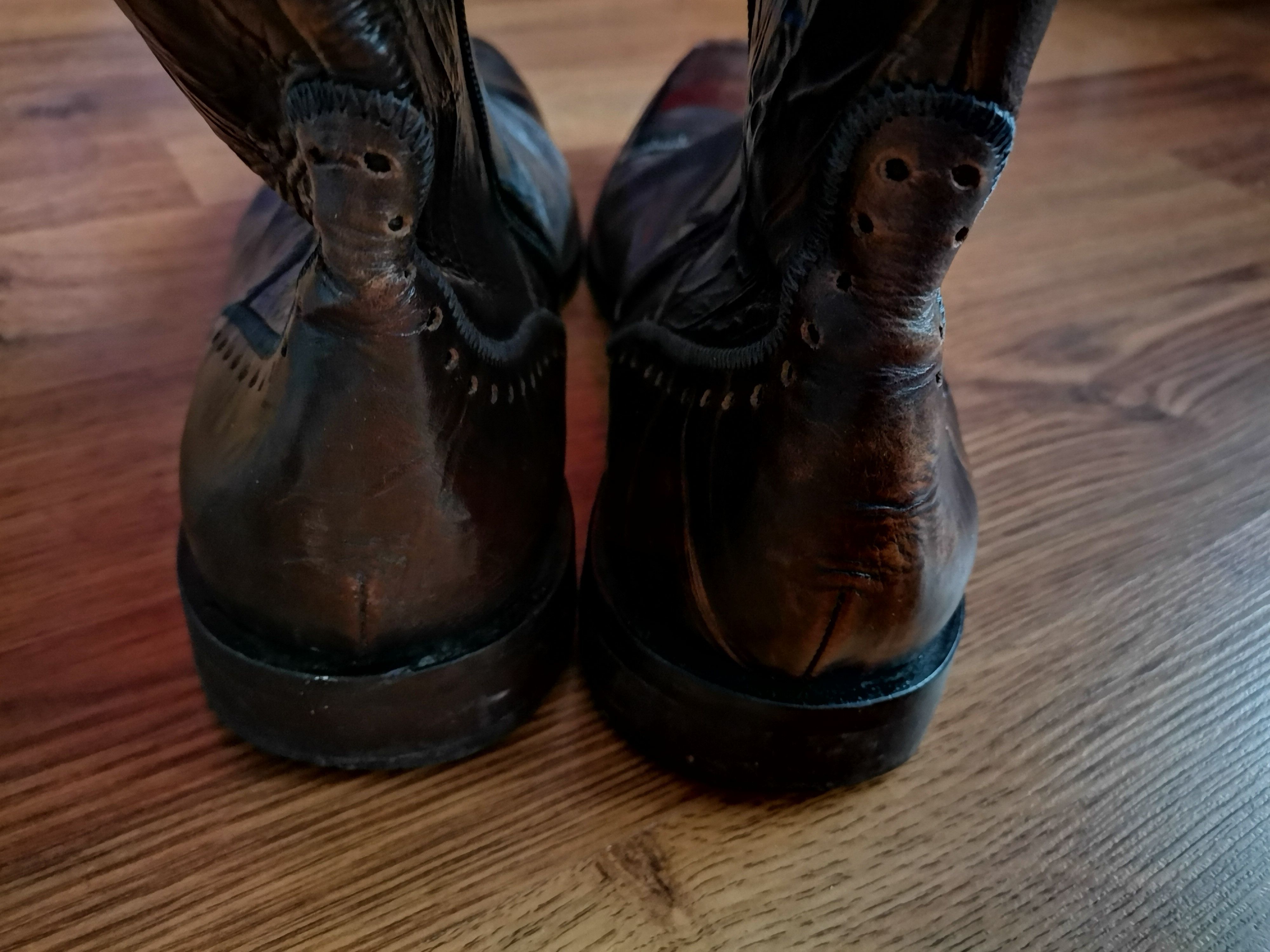 Hugo Boss × Vintage Vintage Hugo Boss Leather Boots Size US 11 / EU 44 - 7 Thumbnail