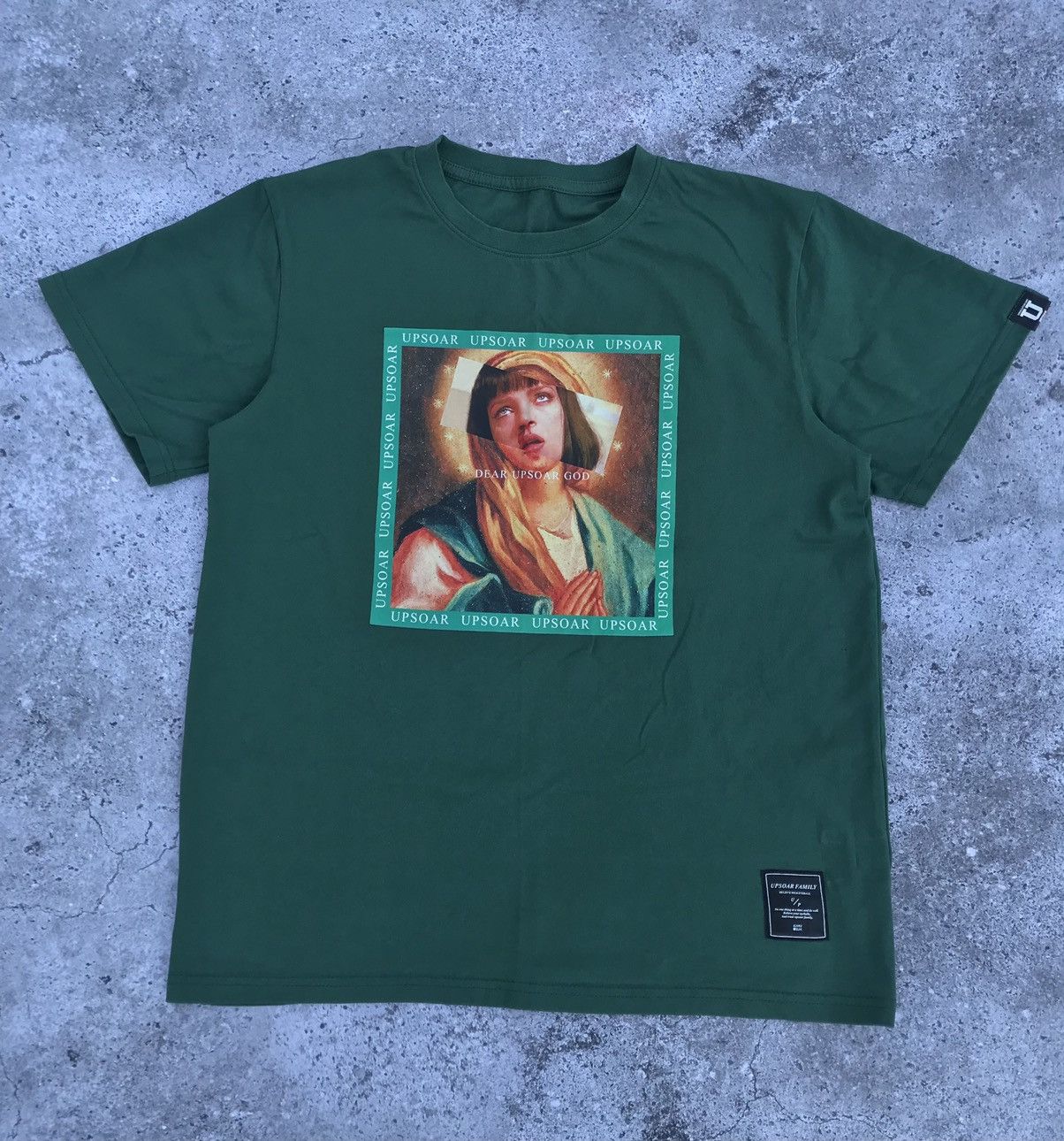 Vintage UpSoar Art Streetwear Tee Shirt Size US M / EU 48-50 / 2 - 2 Thumbnail