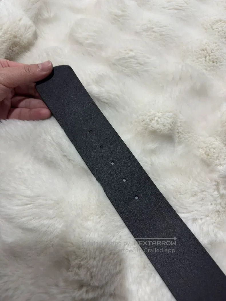 Saint Laurent Paris Saint Laurent Paris size 85 Black Gold Leather Belt Size ONE SIZE - 5 Thumbnail