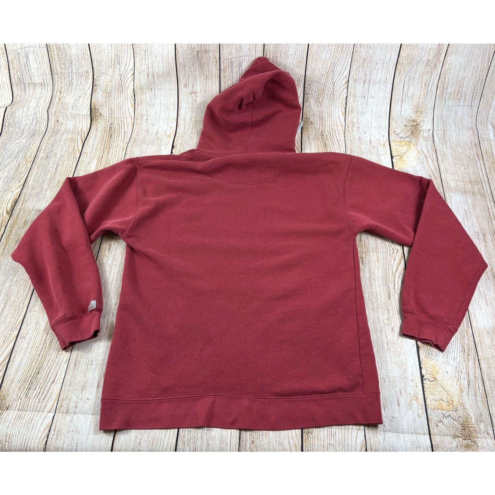 Vintage VINTAGE American Crown Hoodie Sweatshirt Missouri State Spellout Red Size M Men Pullover 90s? Size US M / EU 48-50 / 2 - 2 Thumbnail