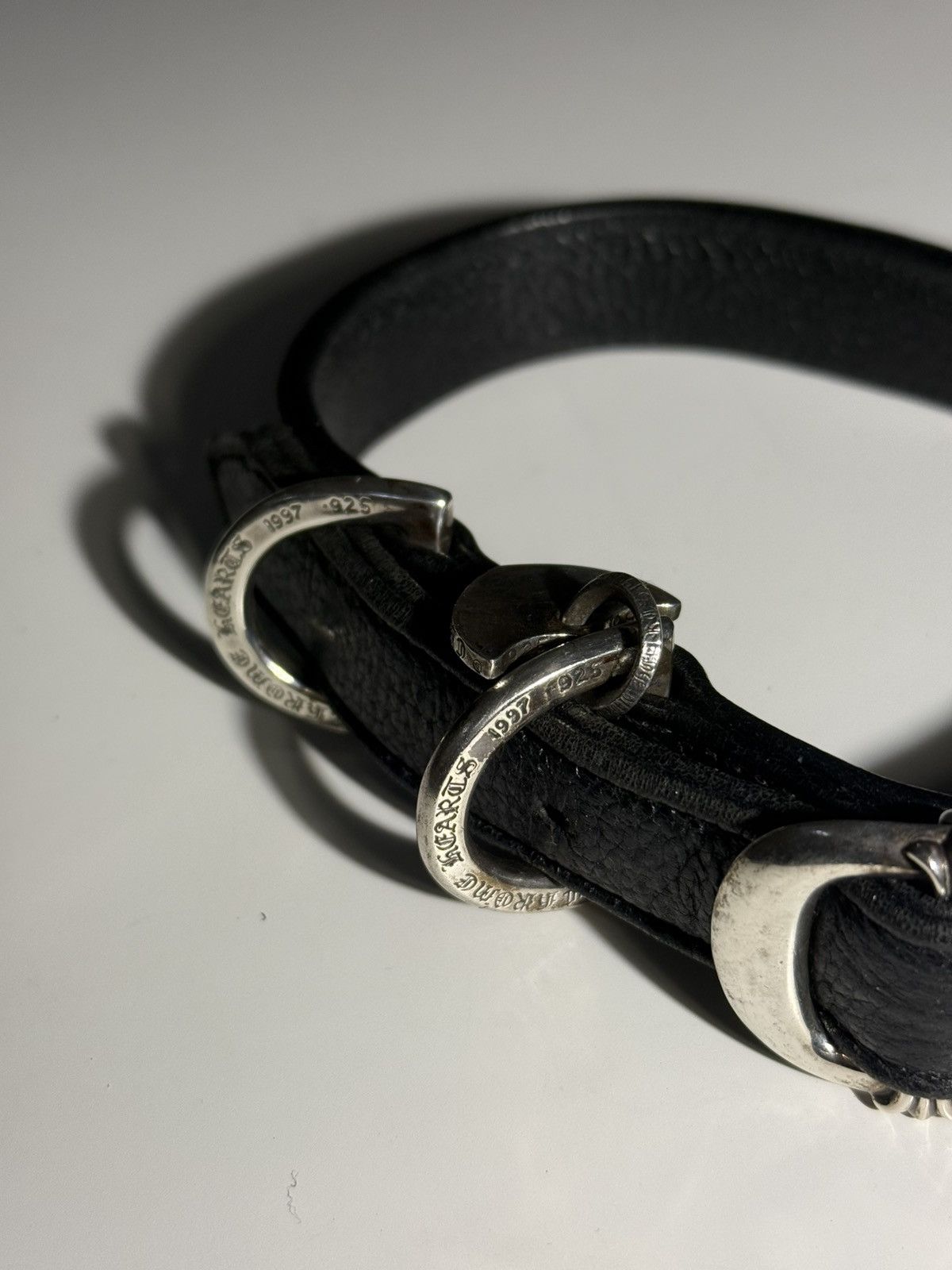 Chrome Hearts Chrome Hearts Leather Dog Collar Size ONE SIZE - 10 Thumbnail