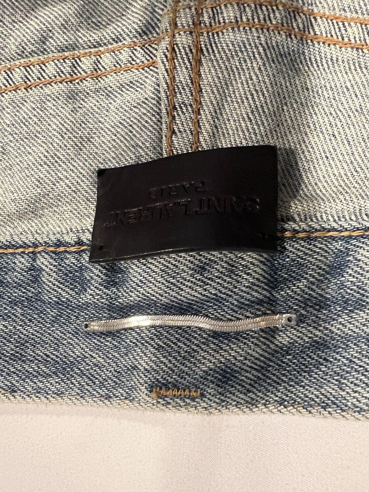Saint Laurent Paris Saint Laurent men’s ripped blue jeans. 36. $890 Size US 36 / EU 52 - 8 Thumbnail