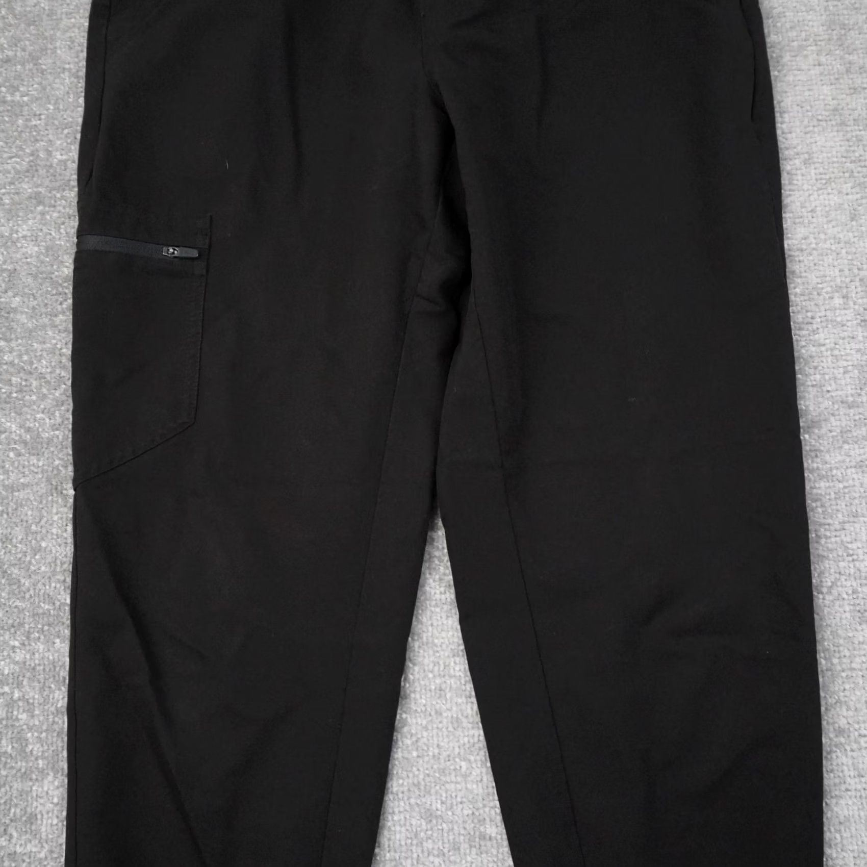 Vintage Figs Technical Collection Womens Medium 30x29 Black Elastic Waist Scrubs Size 32" / US 10 / IT 46 - 6 Thumbnail