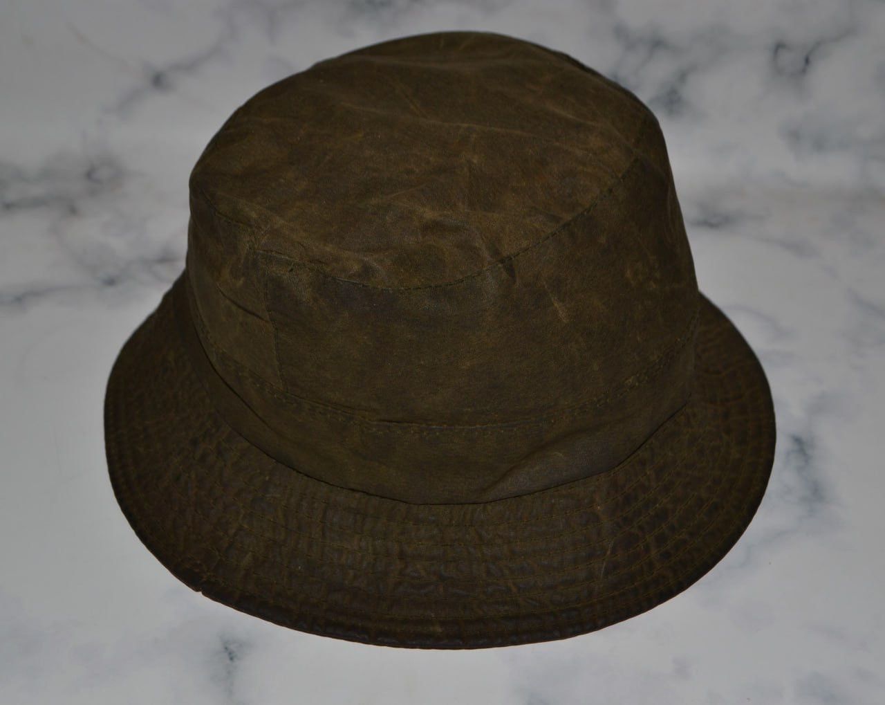 Barbour Barbour Wax Cotton Bucket Hat Plaid Men’s S Olive Size ONE SIZE - 1 Thumbnail