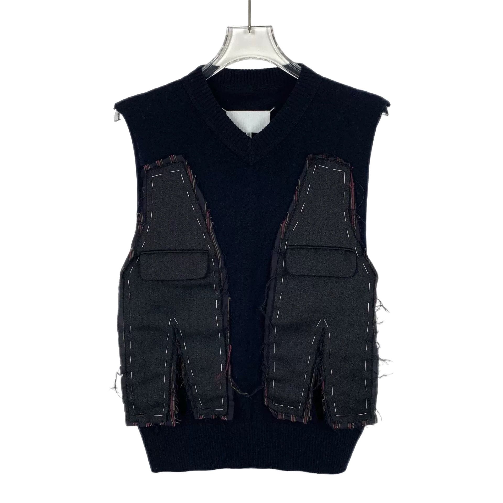 Maison Margiela Maison Margiela x Pendleton Wool Knit Vest S Size US S / EU 44-46 / 1 - 1 Thumbnail