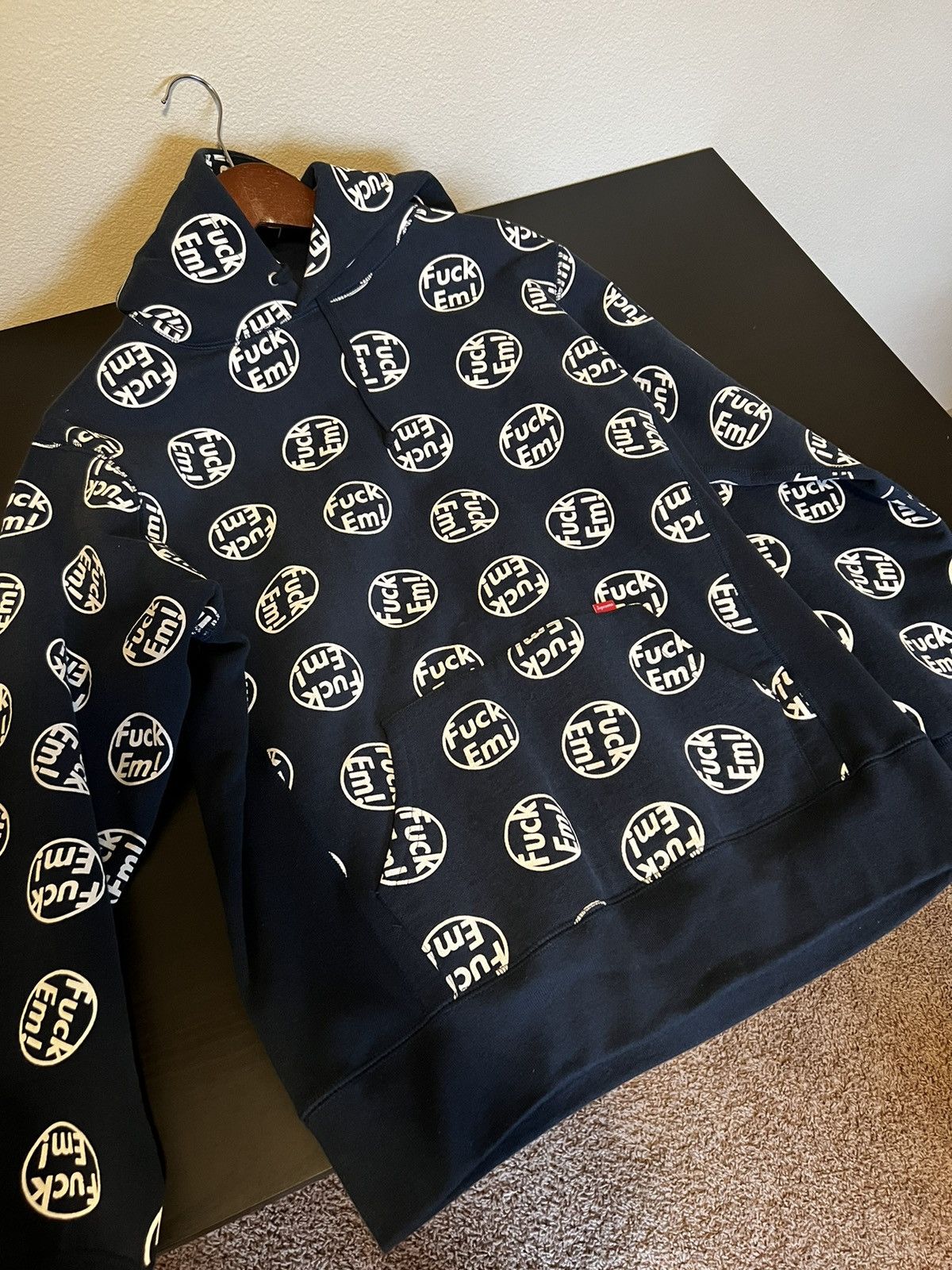 Supreme Supreme Fuck Em Hoodie Med | Grailed