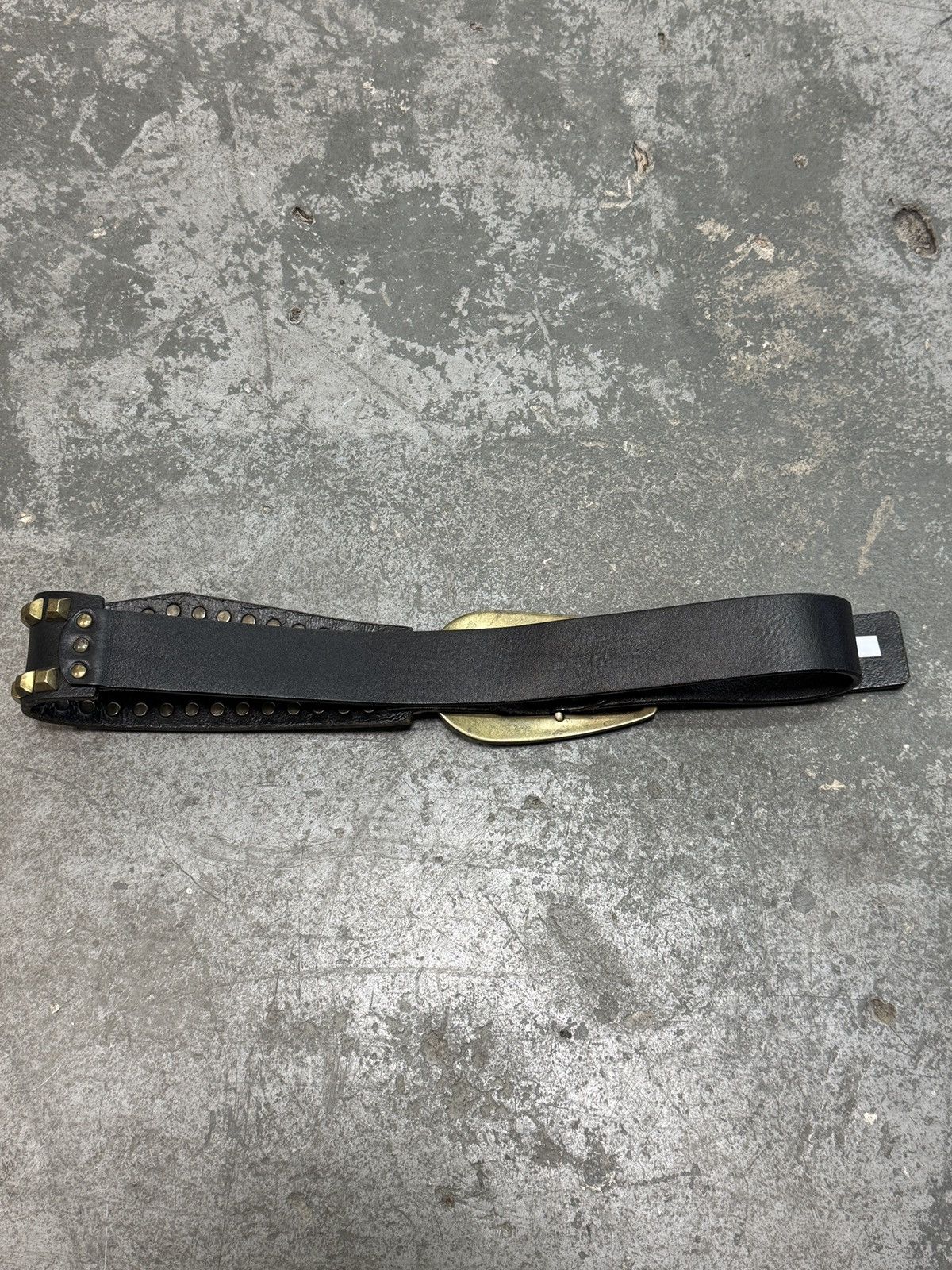 Roberto Cavalli Vintage Robero Cavalli Genuine Leather Belt With Studs Size ONE SIZE - 4 Thumbnail