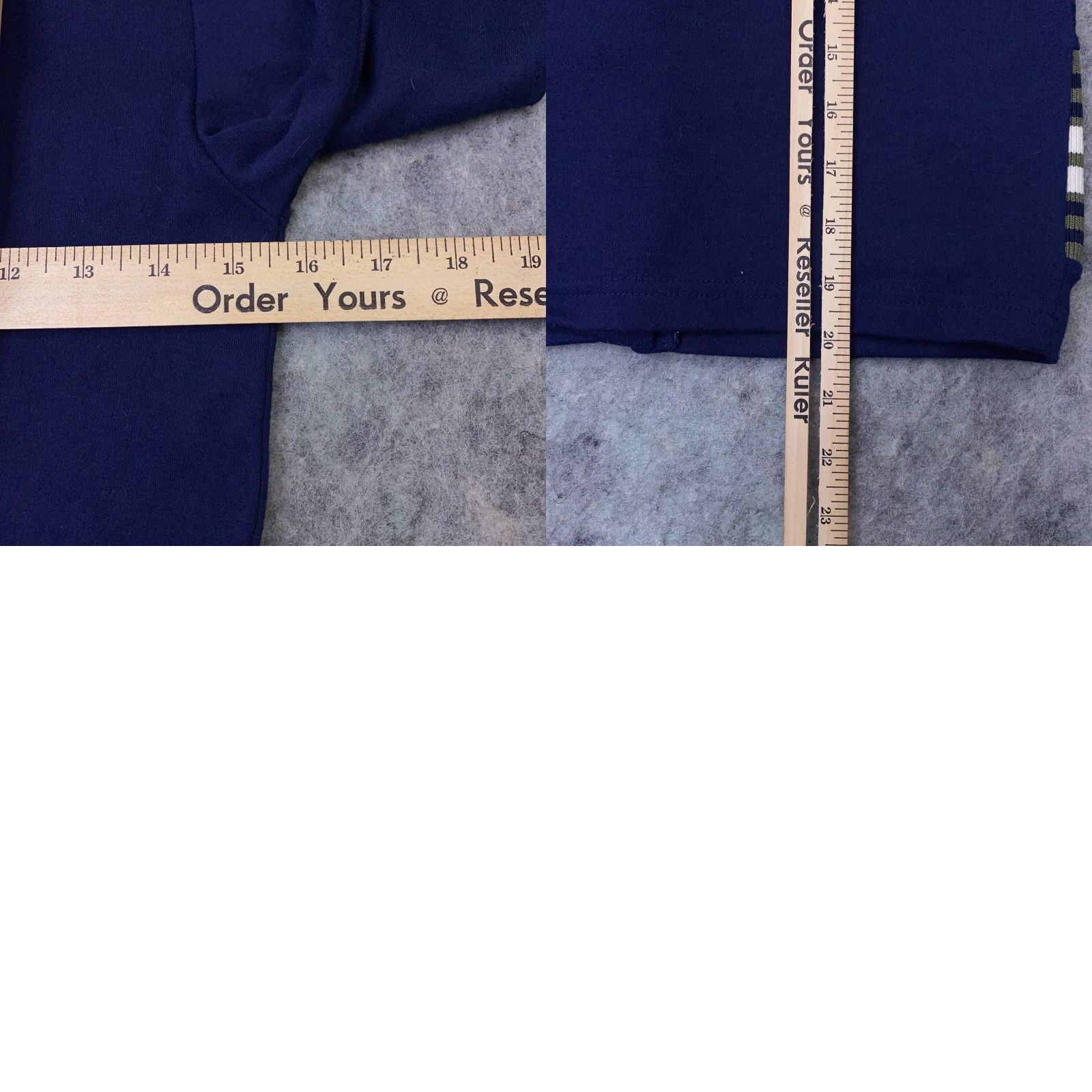 Agolde VINTAGE LA Gold Women’s Sweater XS Blue Button Down Cardigan Cotton Shirt Top Size XS / US 0-2 / IT 36-38 - 8 Thumbnail