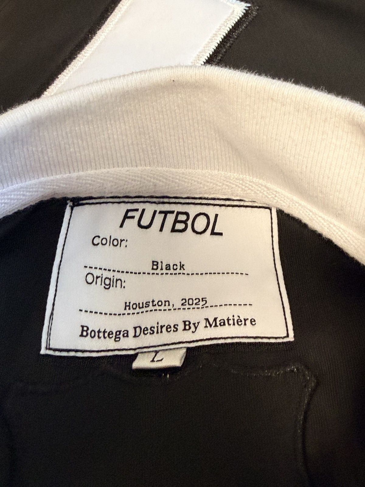 Bottega Desires Bottega desires Futbol Jersey Size US L / EU 52-54 / 3 - 3 Thumbnail