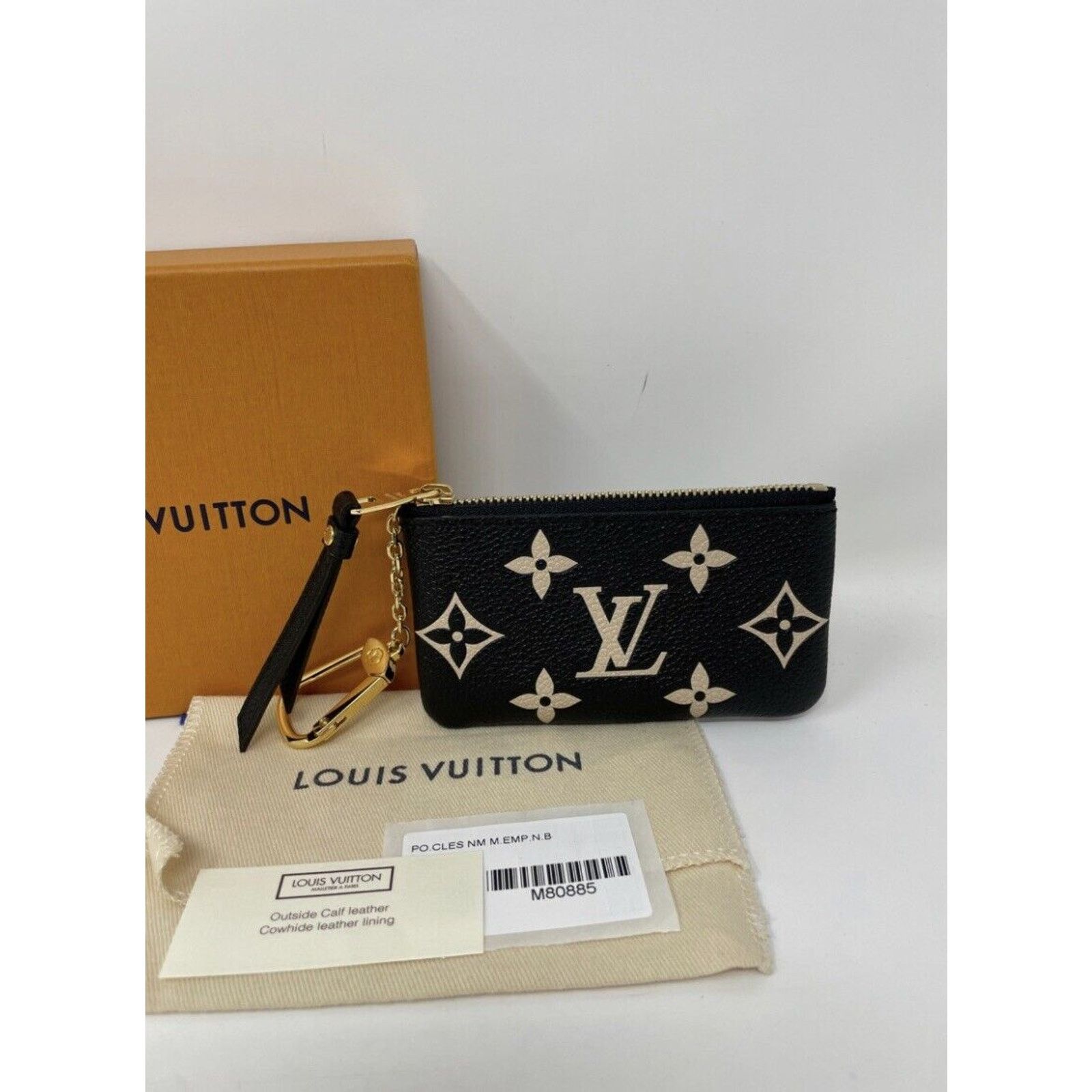 Louis Vuitton Louis Vuitton M80885 Bicolor KEY CLES POUCH BNIB Size ONE SIZE - 4 Thumbnail