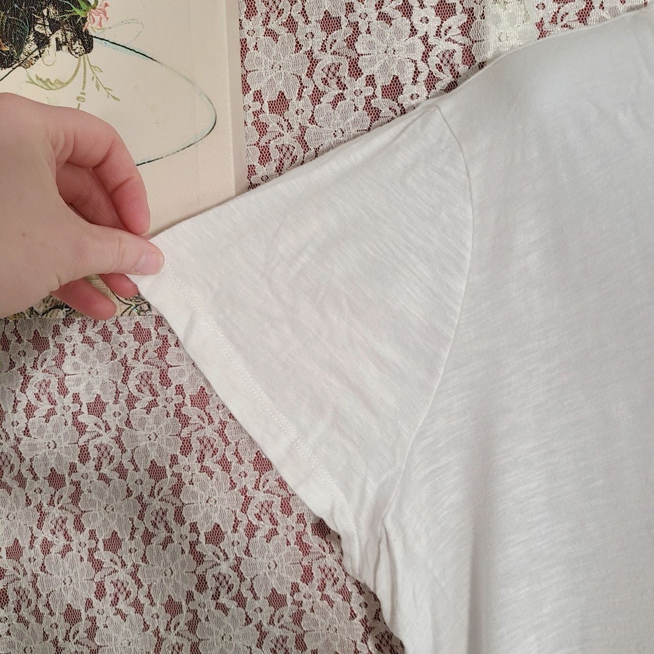 Eddie Bauer Eddie Bauer white v neck tshirt size 2xl Size XXL / US 16-18 / IT 52-54 - 5 Thumbnail