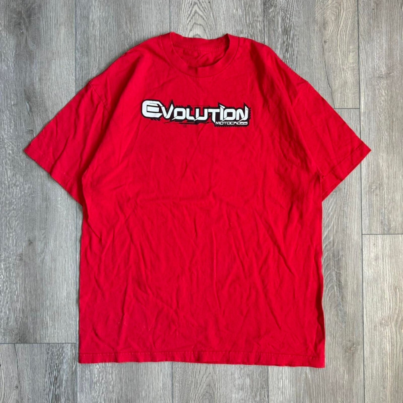 Other Vintage y2k evolution motocross tee Size US XL / EU 56 / 4 - 1 Thumbnail