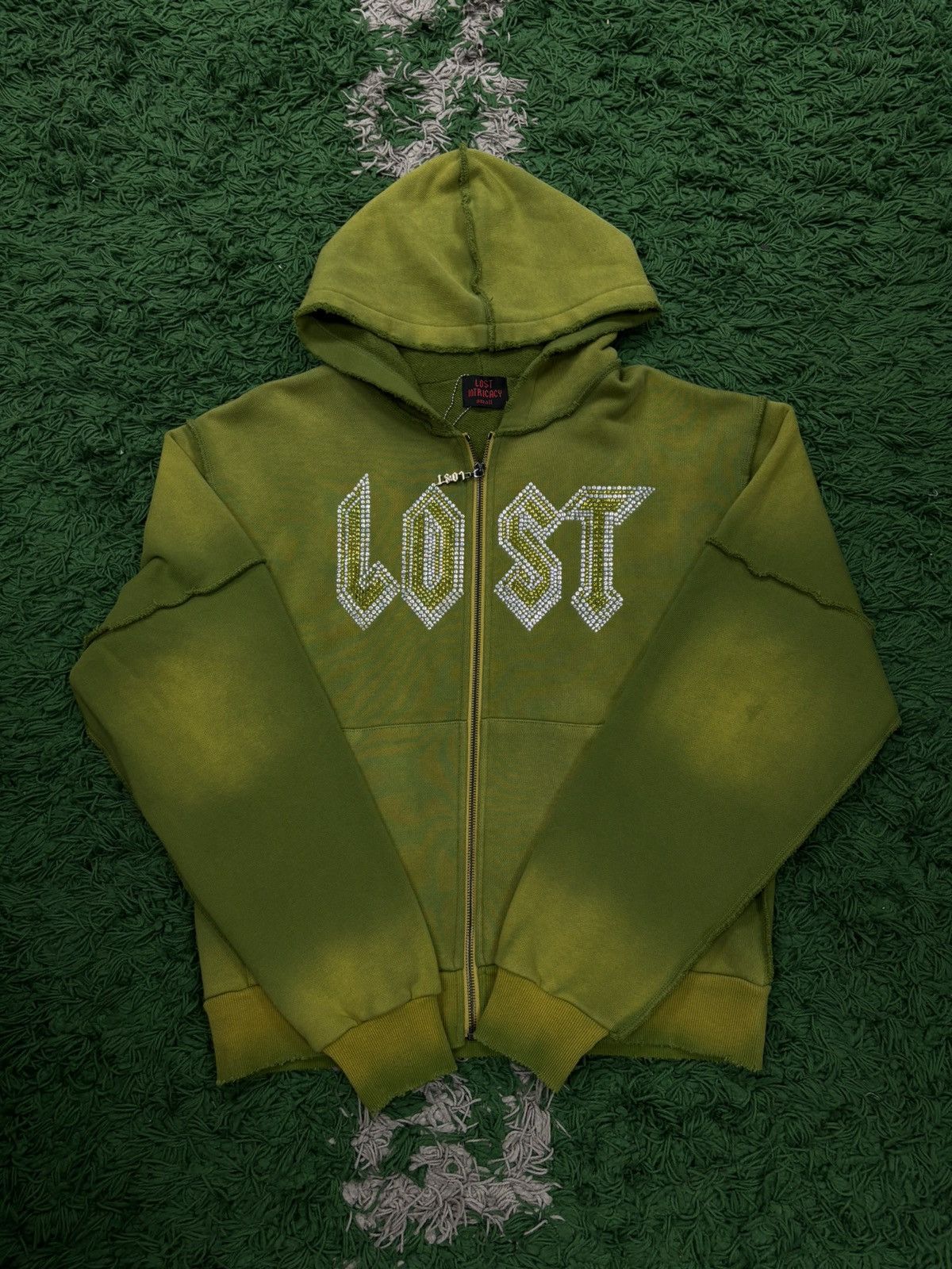 Other Lost intricacy olive green zip up hoodie Size US S / EU 44-46 / 1 - 1 Thumbnail