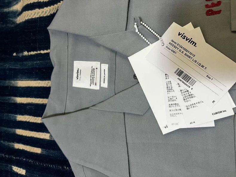 Visvim Visvim VISVIM 24SS KEESEY G.S.SHIRT L/S I.Q.W.T. 24SS-2506 Size US S / EU 44-46 / 1 - 5 Thumbnail