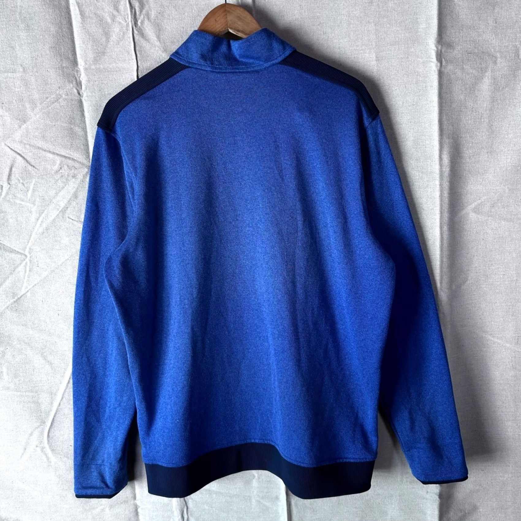 Under Armour Under Armour ColdGear Mens XL Blue 1/4 Zip Pullover Colonial Country Club Logo Size US XL / EU 56 / 4 - 2 Thumbnail