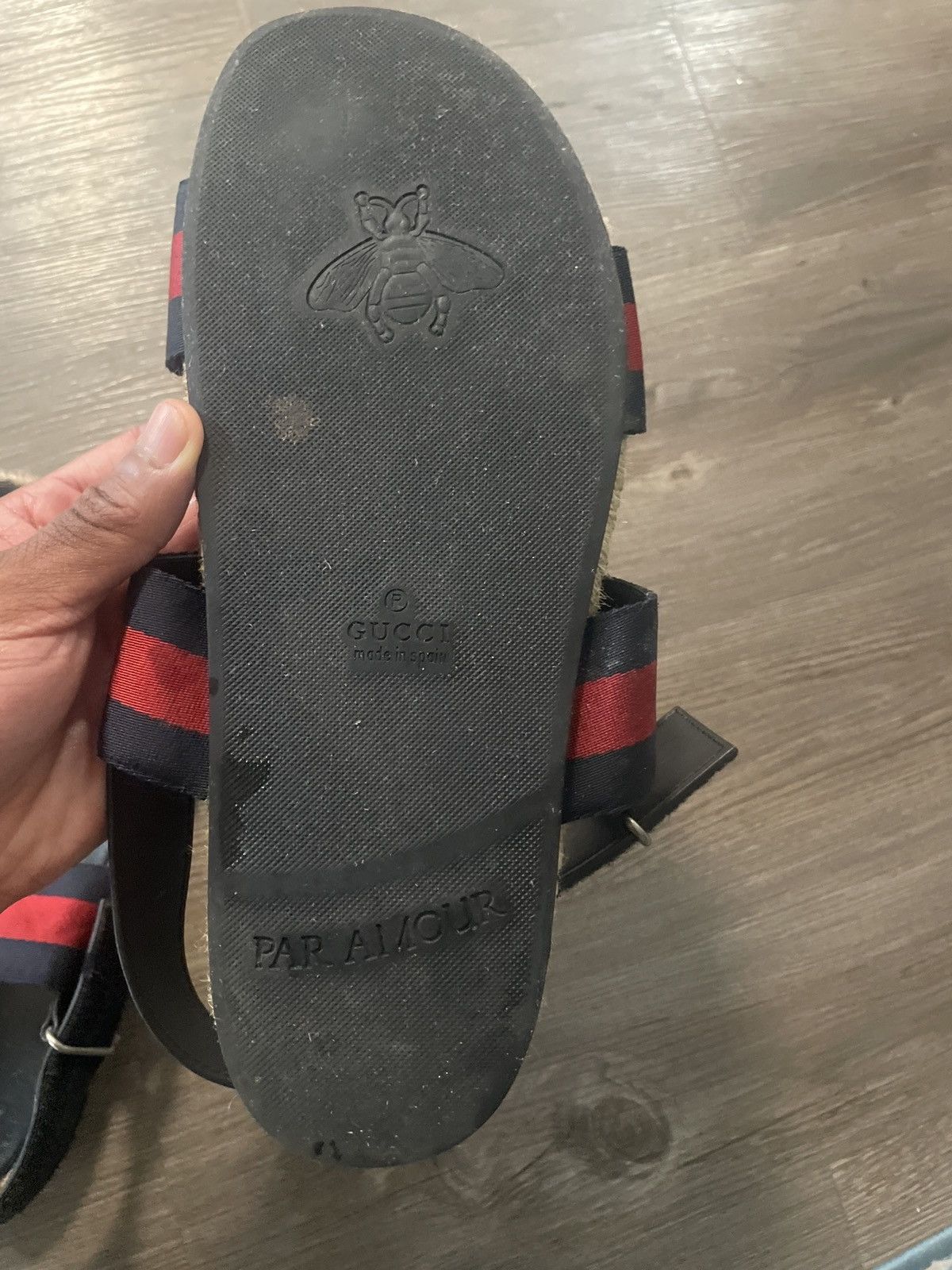 Gucci Gucci L'aveugle Par Amour Sandals Size US 12 / EU 45 - 3 Thumbnail