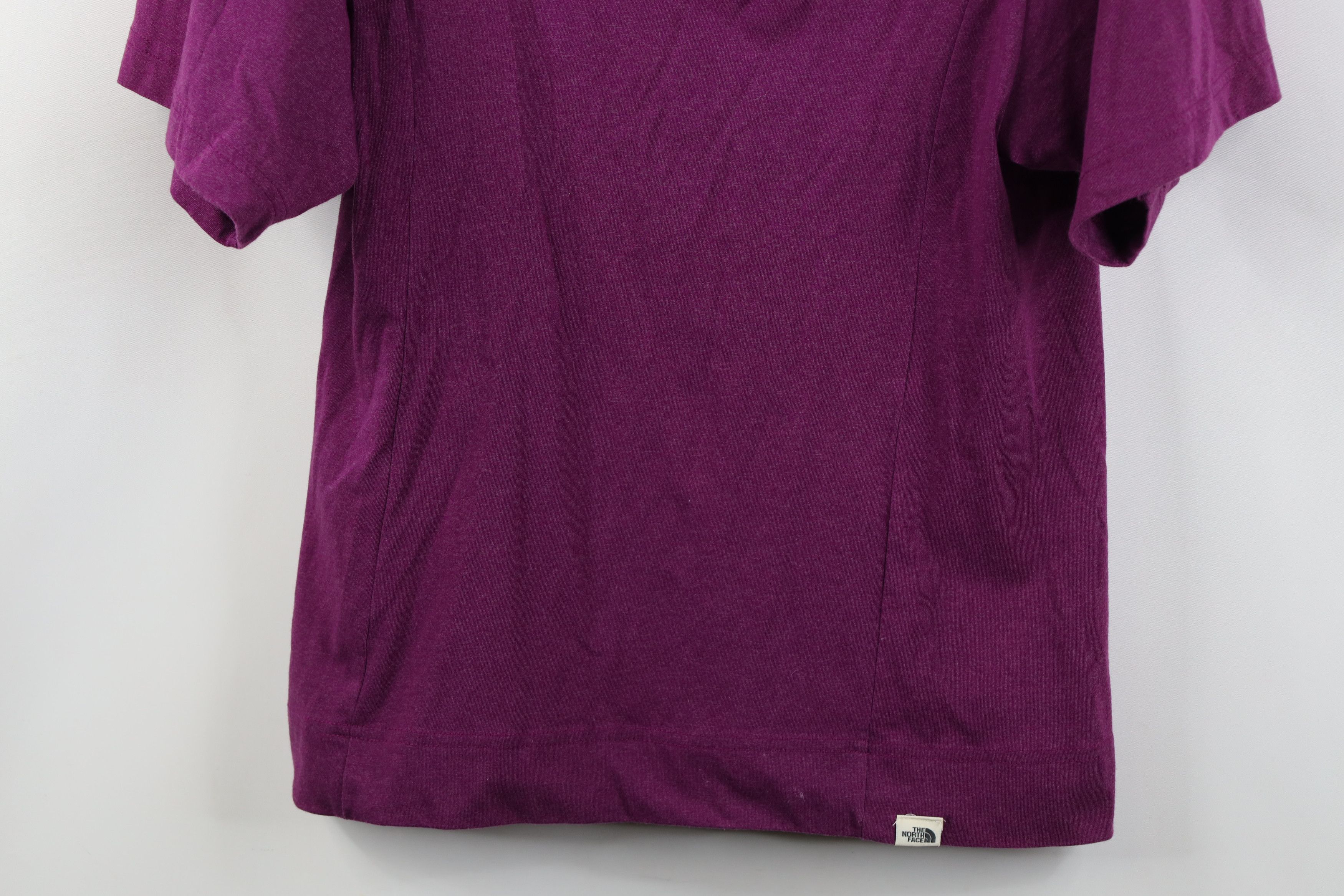 The North Face The North Face Short Sleeve Hooded T-Shirt Knit Purple Size S / US 4 / IT 40 - 3 Thumbnail