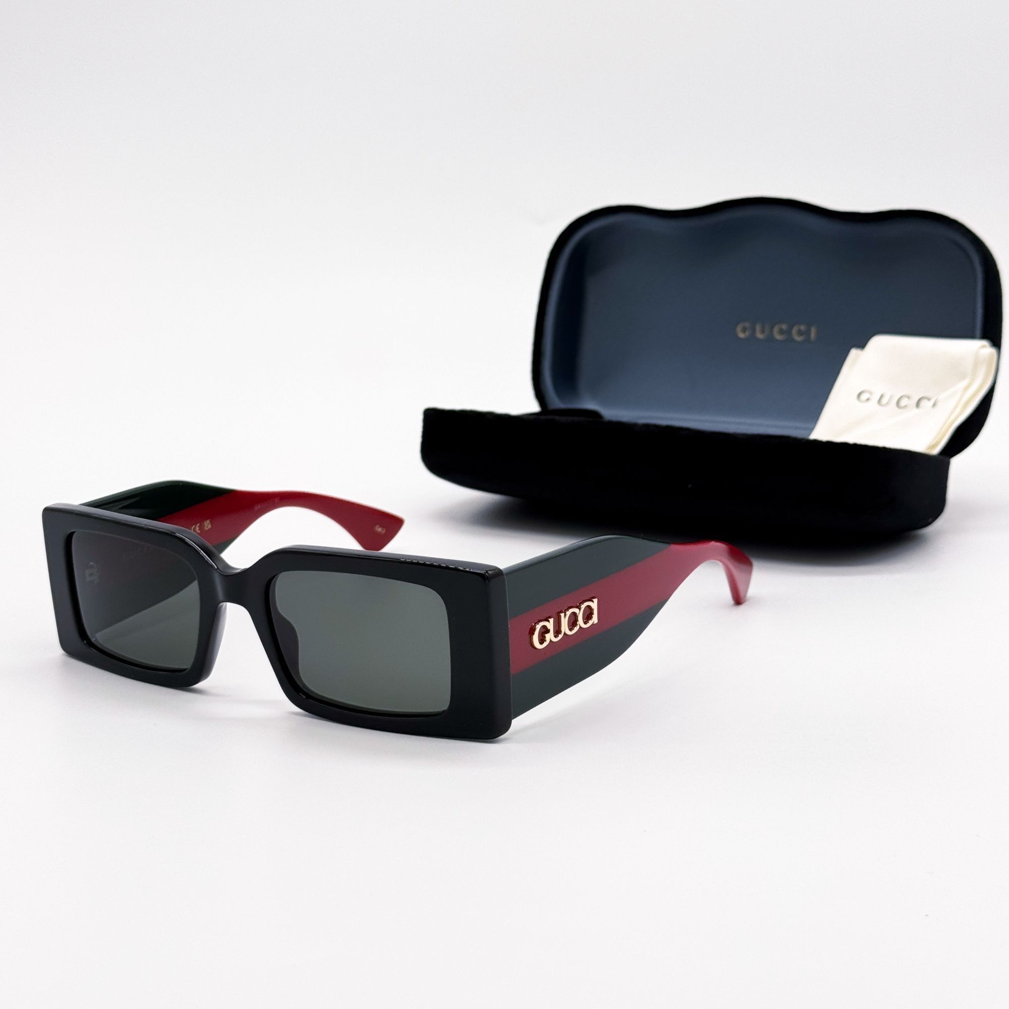 NEW GUCCI GG1860S 001 BLACK UNISEX SUNGLASSES GUCCI