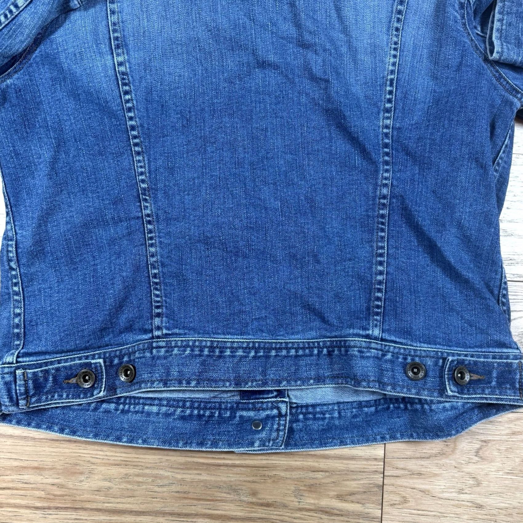Ralph Lauren VINTAGE Polo Ralph Lauren Women's Jacket L Blue Denim Dungarees Jeans Size 36" / US 14 / IT 50 - 7 Thumbnail