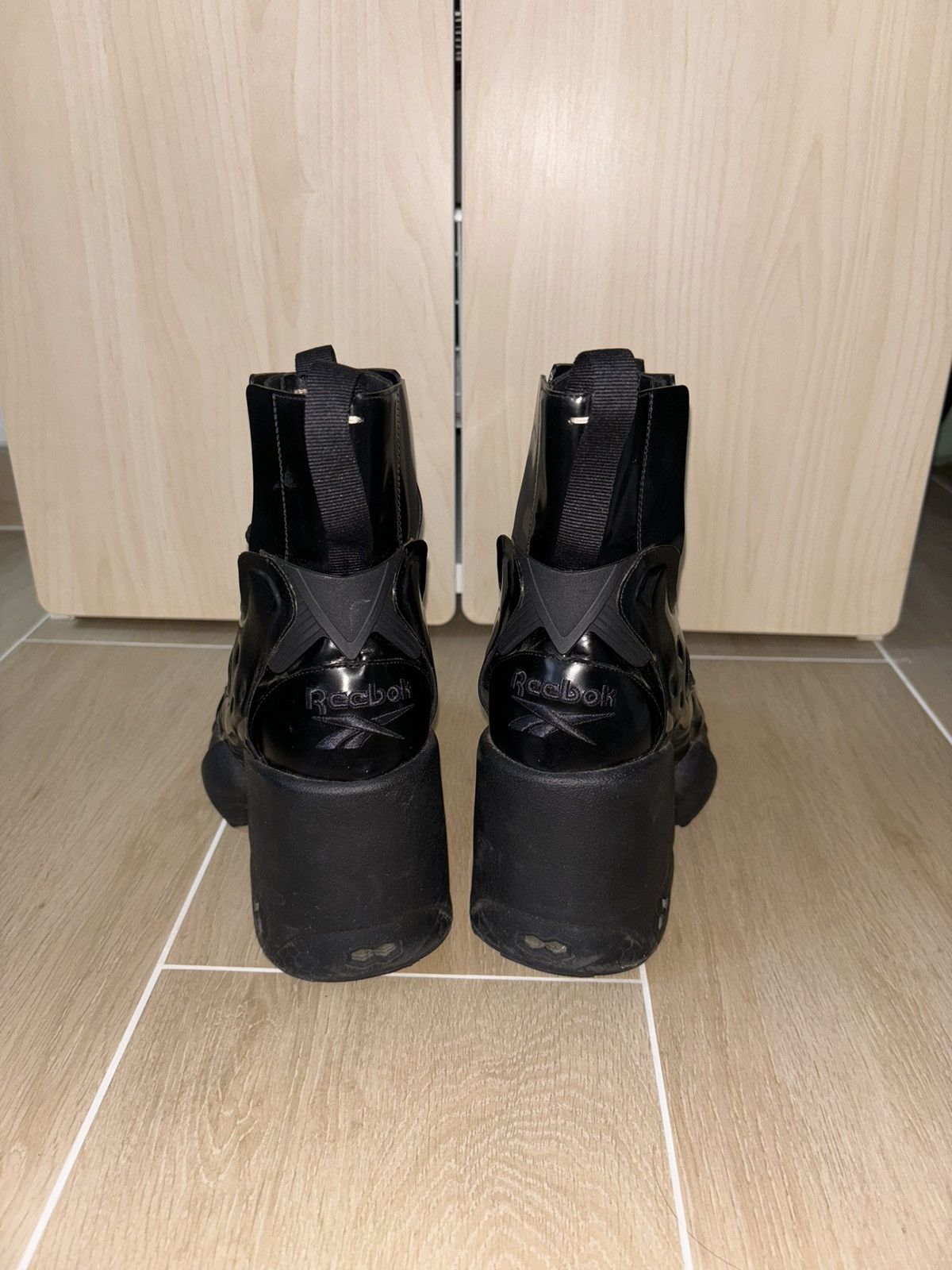 Maison Margiela × Reebok [RARE] Maison Margiela x Reebok Instapump Fury Tabi (Black) Size US 6 / IT 36 - 5 Thumbnail