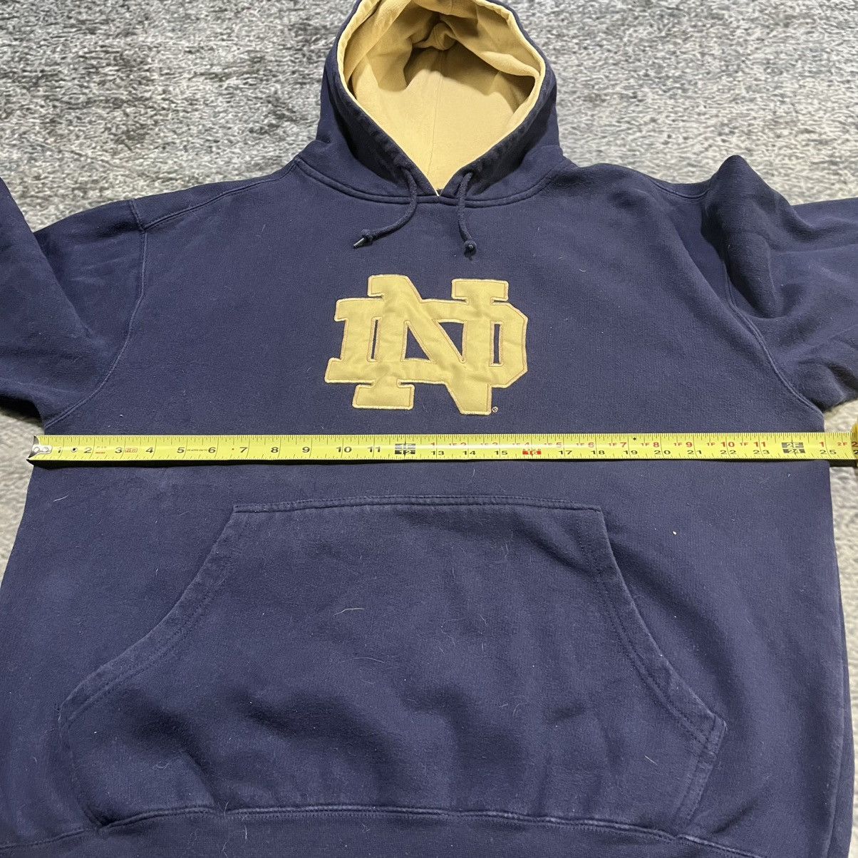 Vintage VINTAGE NOTE DAME FIGHTING IRISH Y2K NCAA HOODIE SWEATSHIRT Size US XL / EU 56 / 4 - 9 Thumbnail