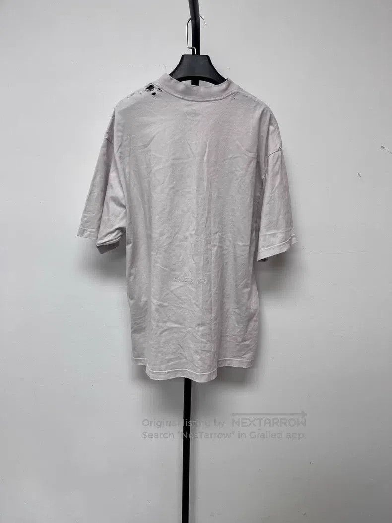 Balenciaga Balenciaga Statue of Liberty Alphabet Printed Short Sleeve Size US S / EU 44-46 / 1 - 2 Thumbnail
