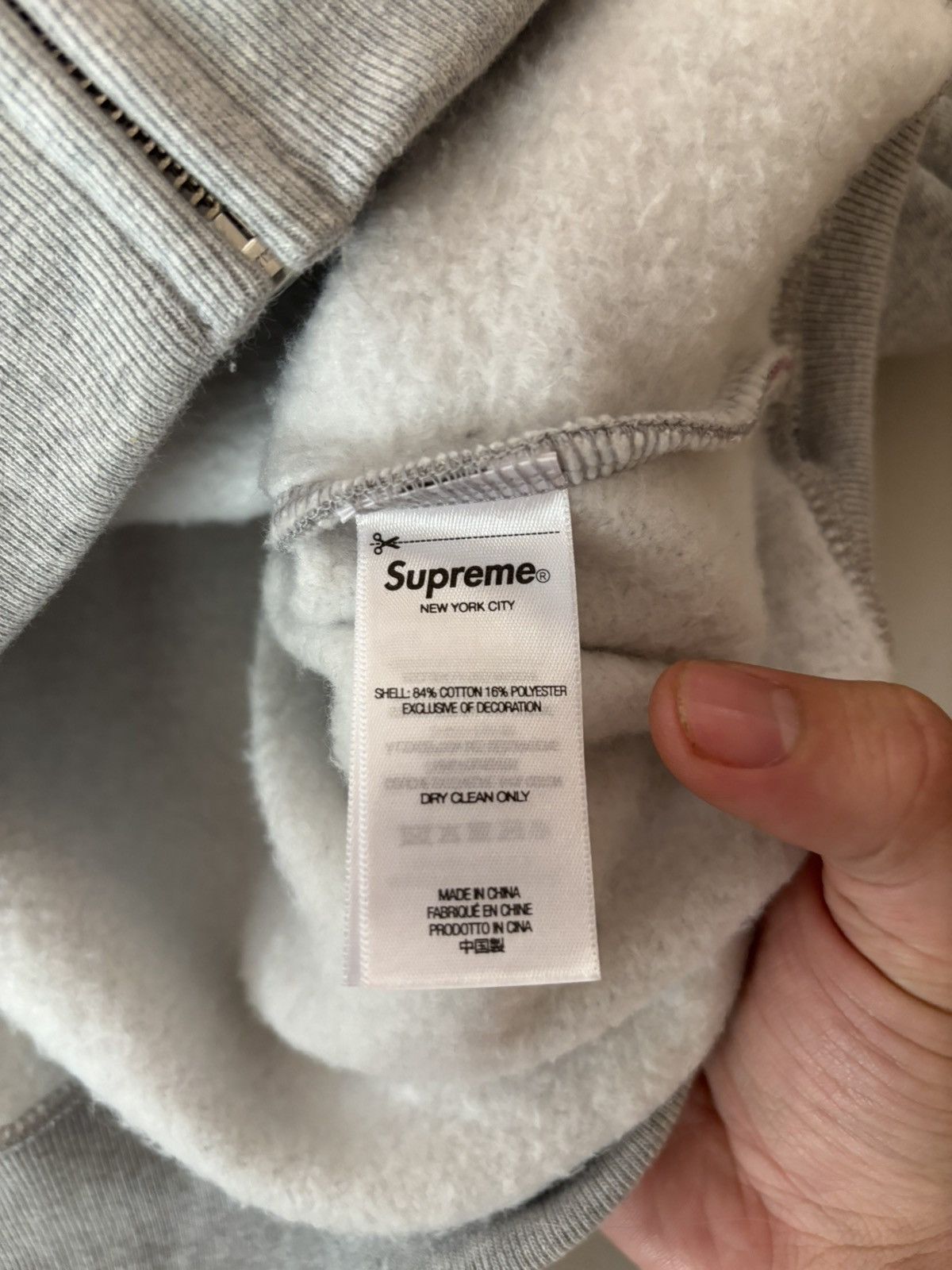 【Supreme x B.B. Simon】Zip Up Hooded Sweatshirt Grey 25SS Supreme x B.B. Simon Zip Up Hooded Sweatshirt “Grey” | Depop