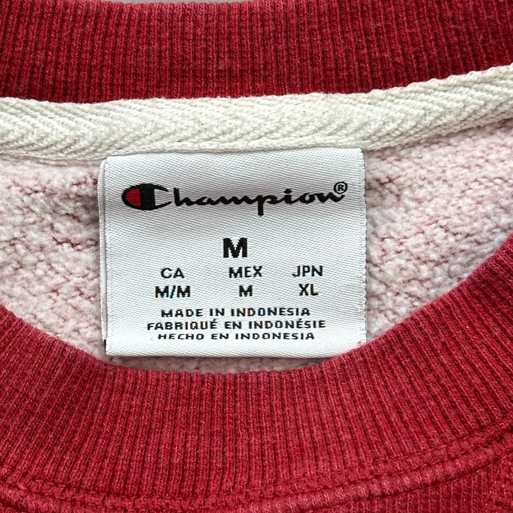 Champion Champion Originals Sweatshirt Mens Red Fleece Pullover Crewneck M Sweatshirt Mens Red Fleece Pullover Crewneck Size US M / EU 48-50 / 2 - 5 Thumbnail