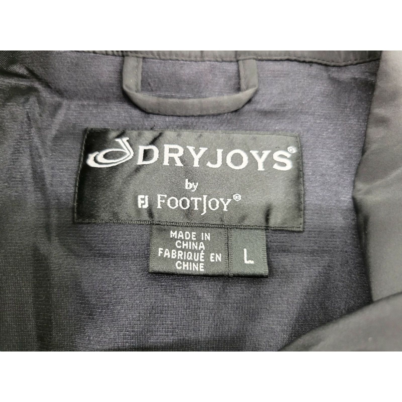 Footjoy FootJoy Dryjoys FJ Mens LRG Jacket Windbreaker Removable Sleeves Full Zip Golf Size US L / EU 52-54 / 3 - 7 Thumbnail