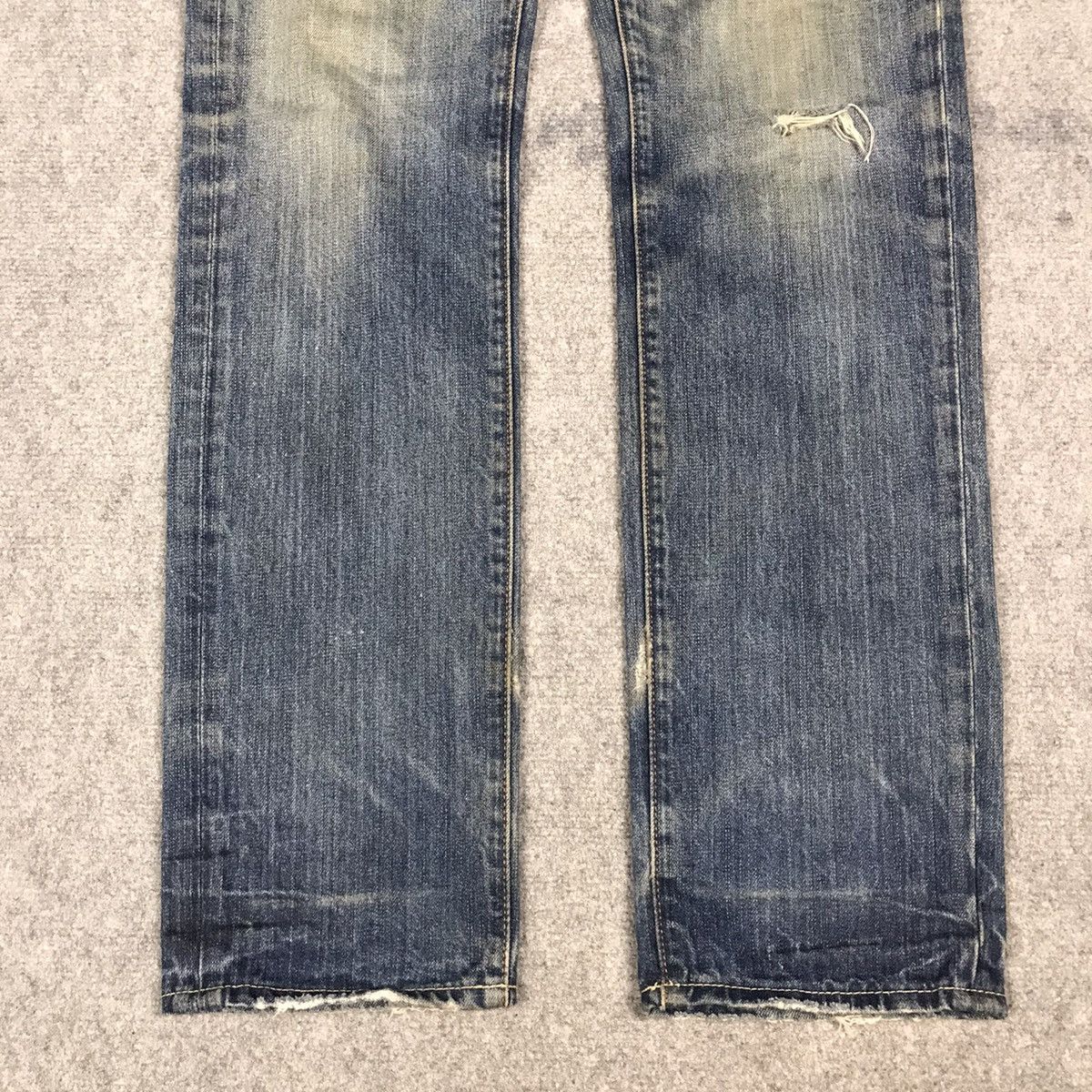 Japanese Brand Abercrombie fitch Distressed denim Japanese style pants Size US 30 / EU 46 - 5 Thumbnail