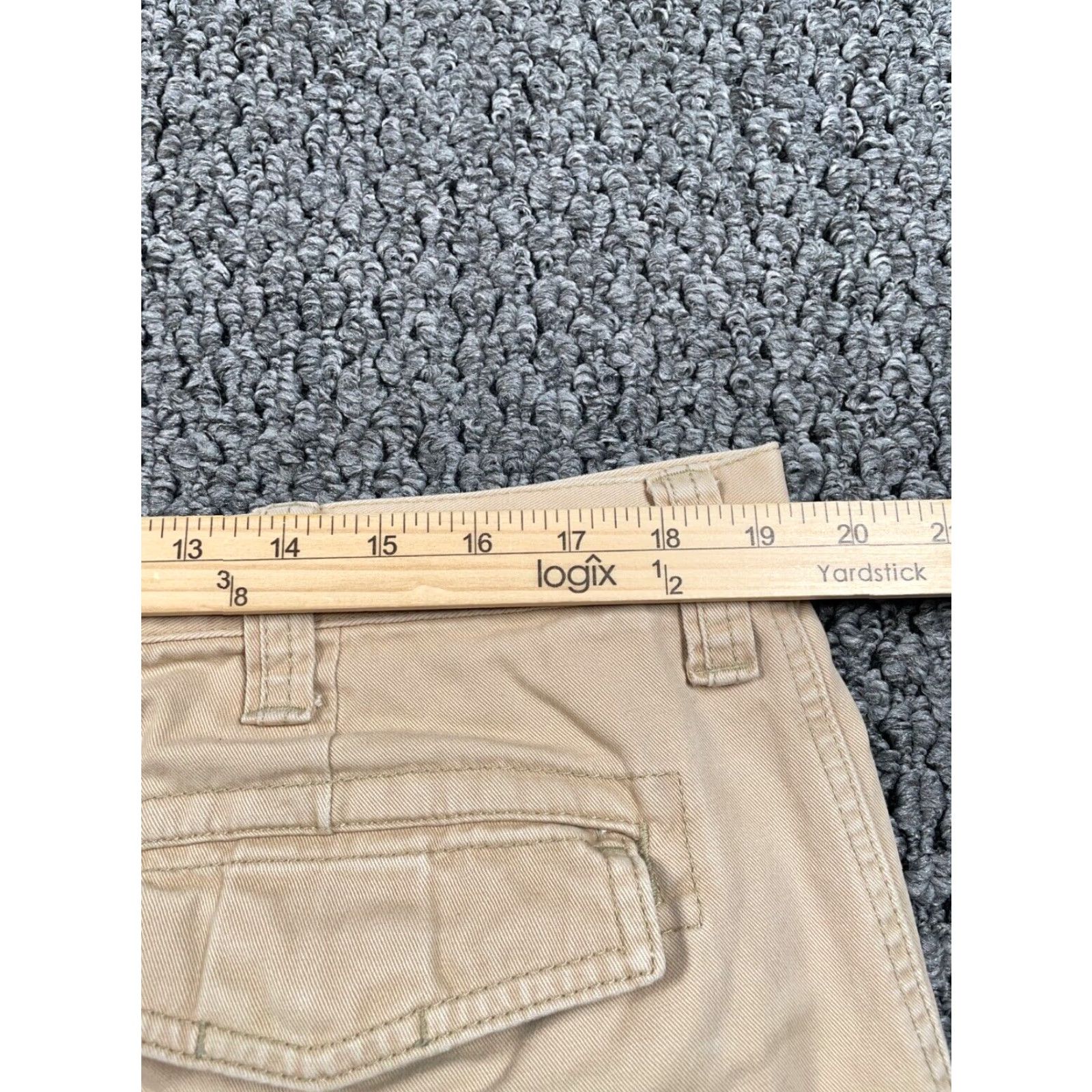 Vintage VINTAGE Baggy Loose Fit Cargo Pants Men's 39 x 32 Beige Pockets Cargo Pants Men 39x32 Regular Beige Mens Pants Regular Men Beige 90s? Size US 39 - 7 Thumbnail