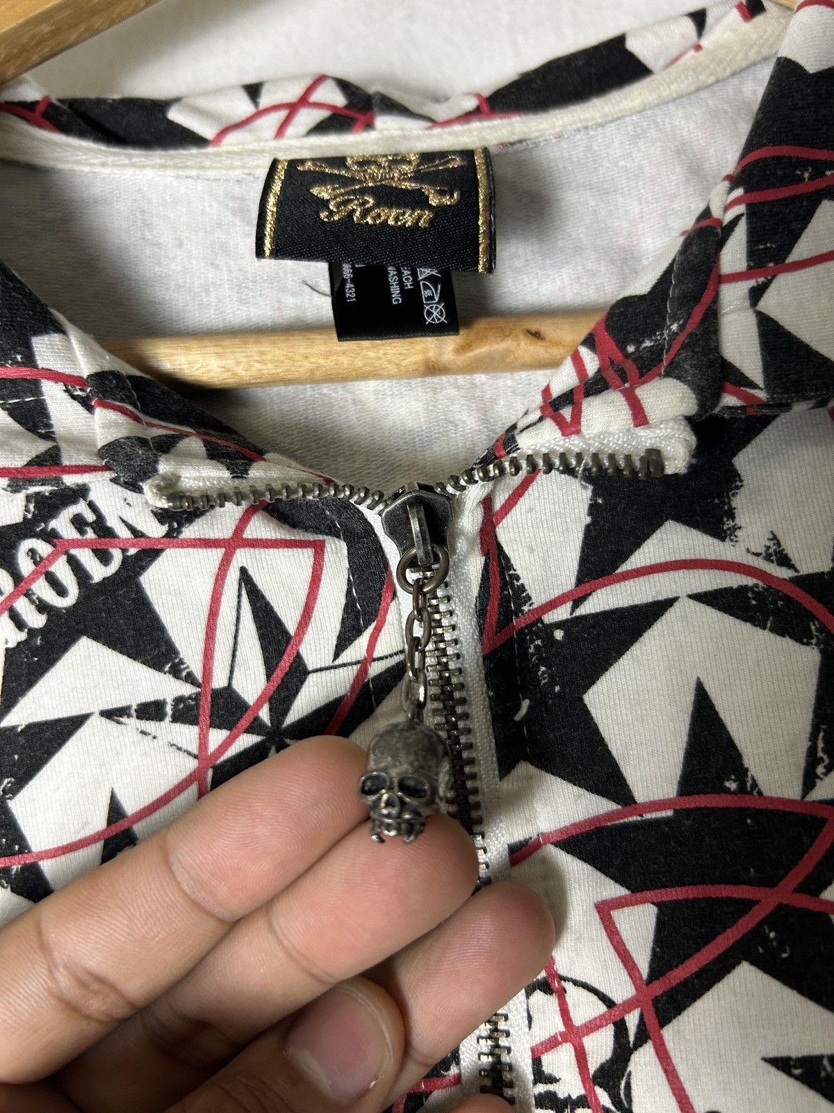 Roen Roen Skull Zipper Hoodie Size US M / EU 48-50 / 2 - 7 Thumbnail