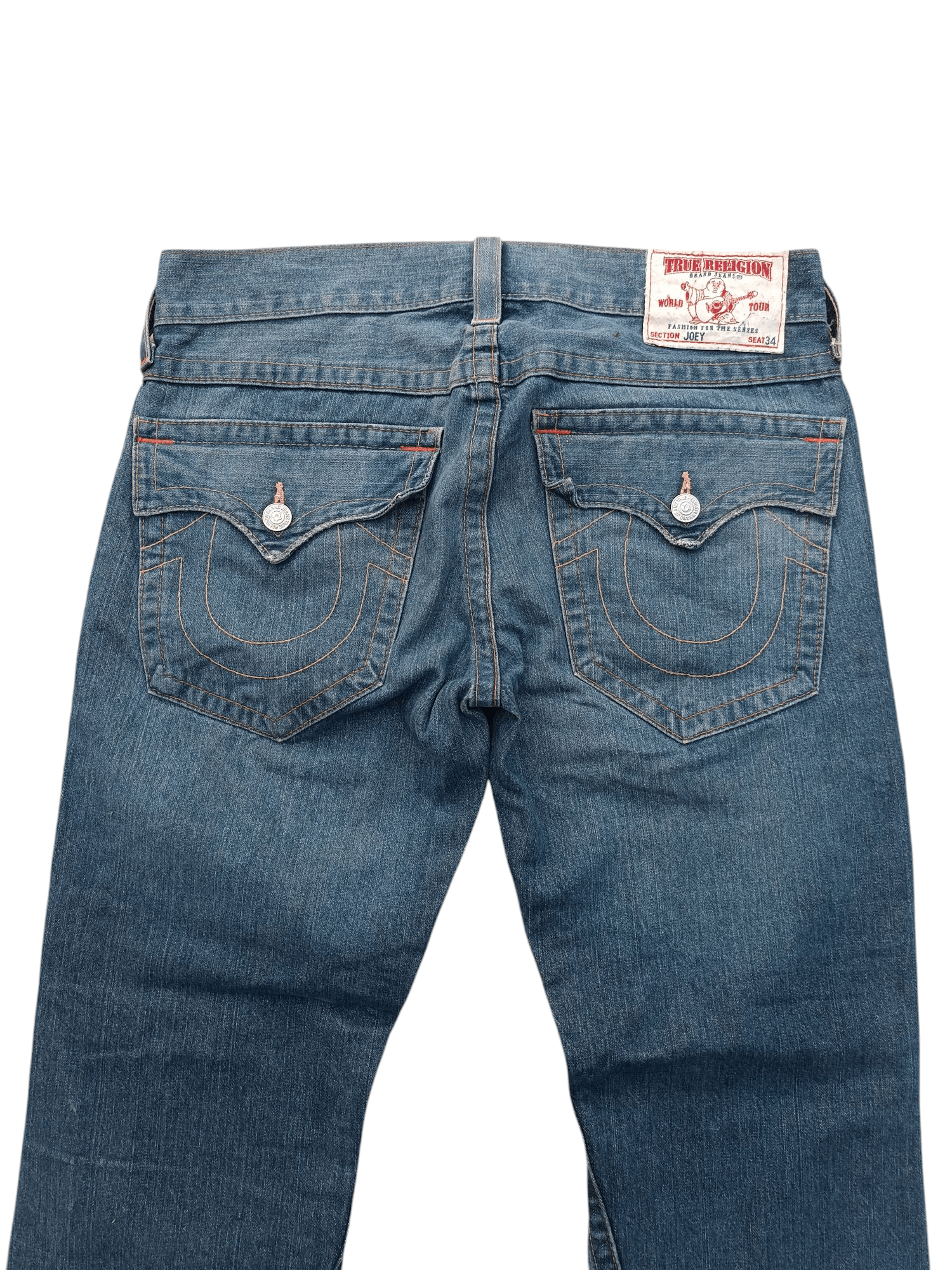 True Religion VINTAGE True Religion Joey Flare Jeans TR026 Size US 34 / EU 50 - 7 Thumbnail