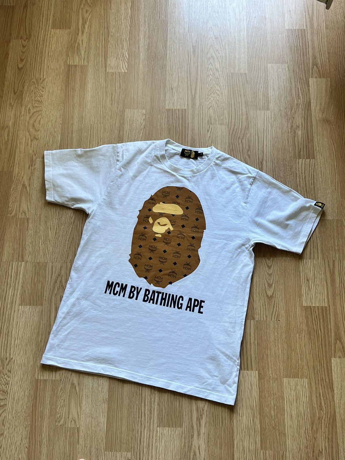 BAPE x MCM By Bathing Ape T Shirt Size M