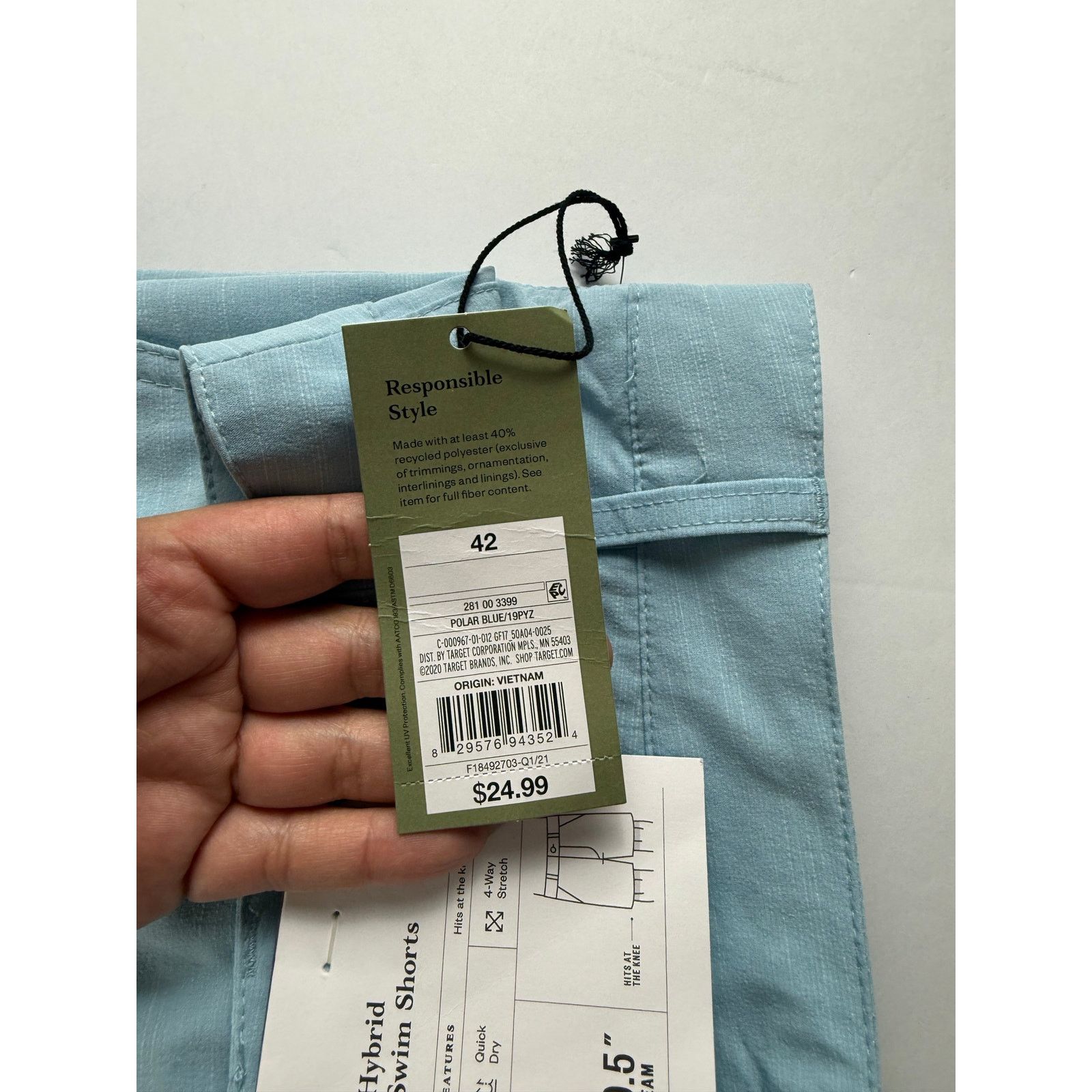 Other Goodfellow & Co Hybrid Swim Shorts - Size 42 - Blue Size US 42 / EU 58 - 5 Thumbnail