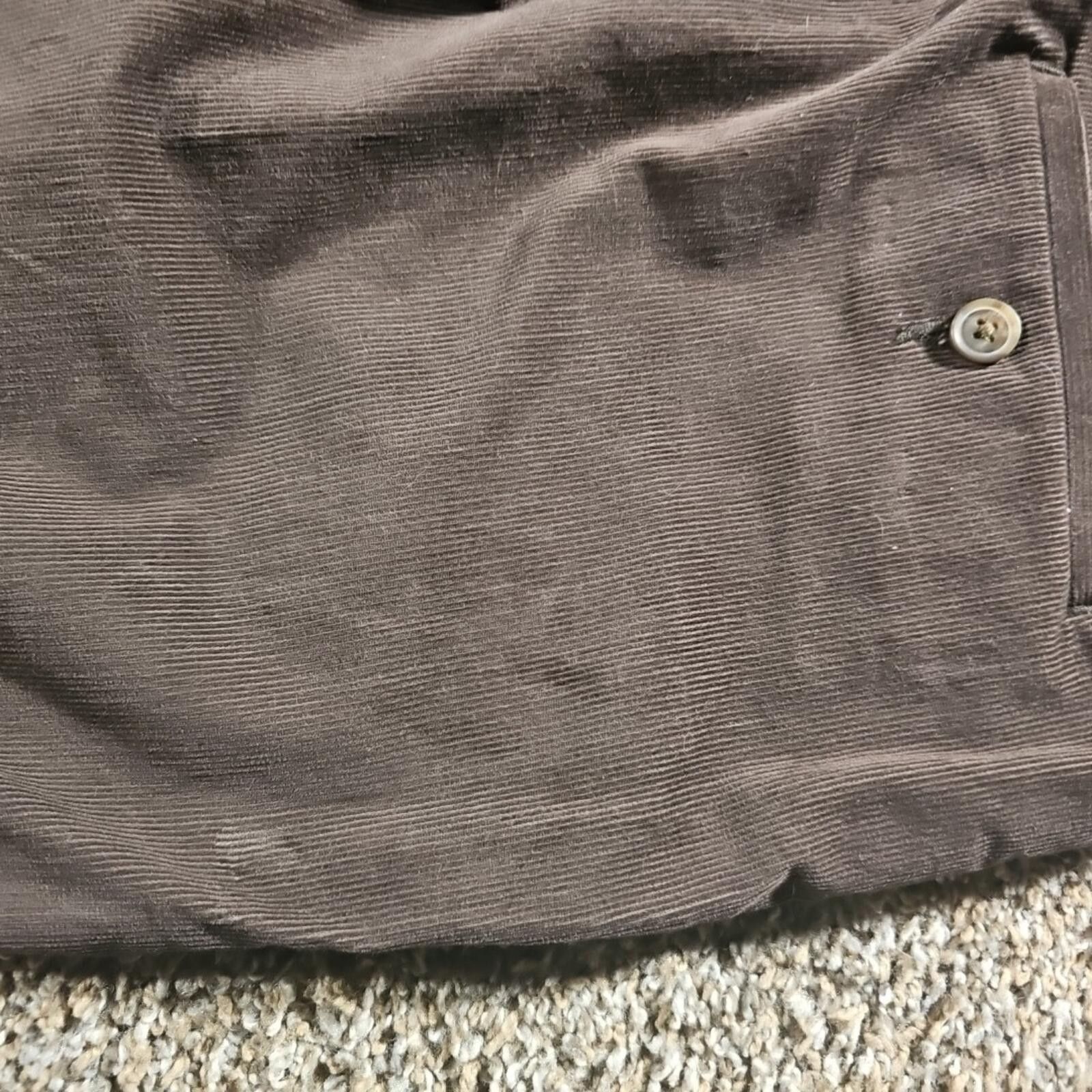 Haggar HAGGAR Classic Fit Brown Corduroy Pants 34x29 NWT NWD Size US 34 / EU 50 - 7 Thumbnail
