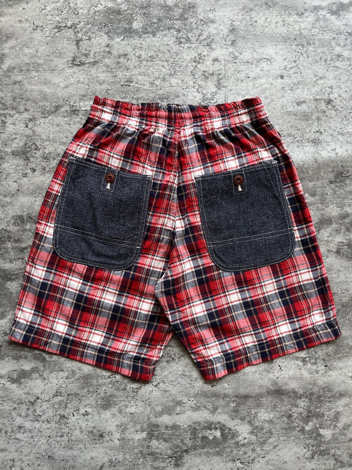 Comme des Garcons EYE Junya Watanabe Comme Des Garcons Plaid Shorts Size US 29 - 2 Thumbnail